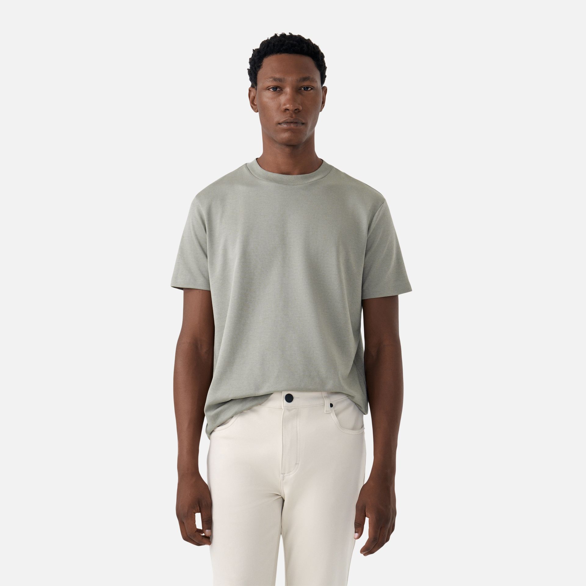 Camiseta Malha Office Gris