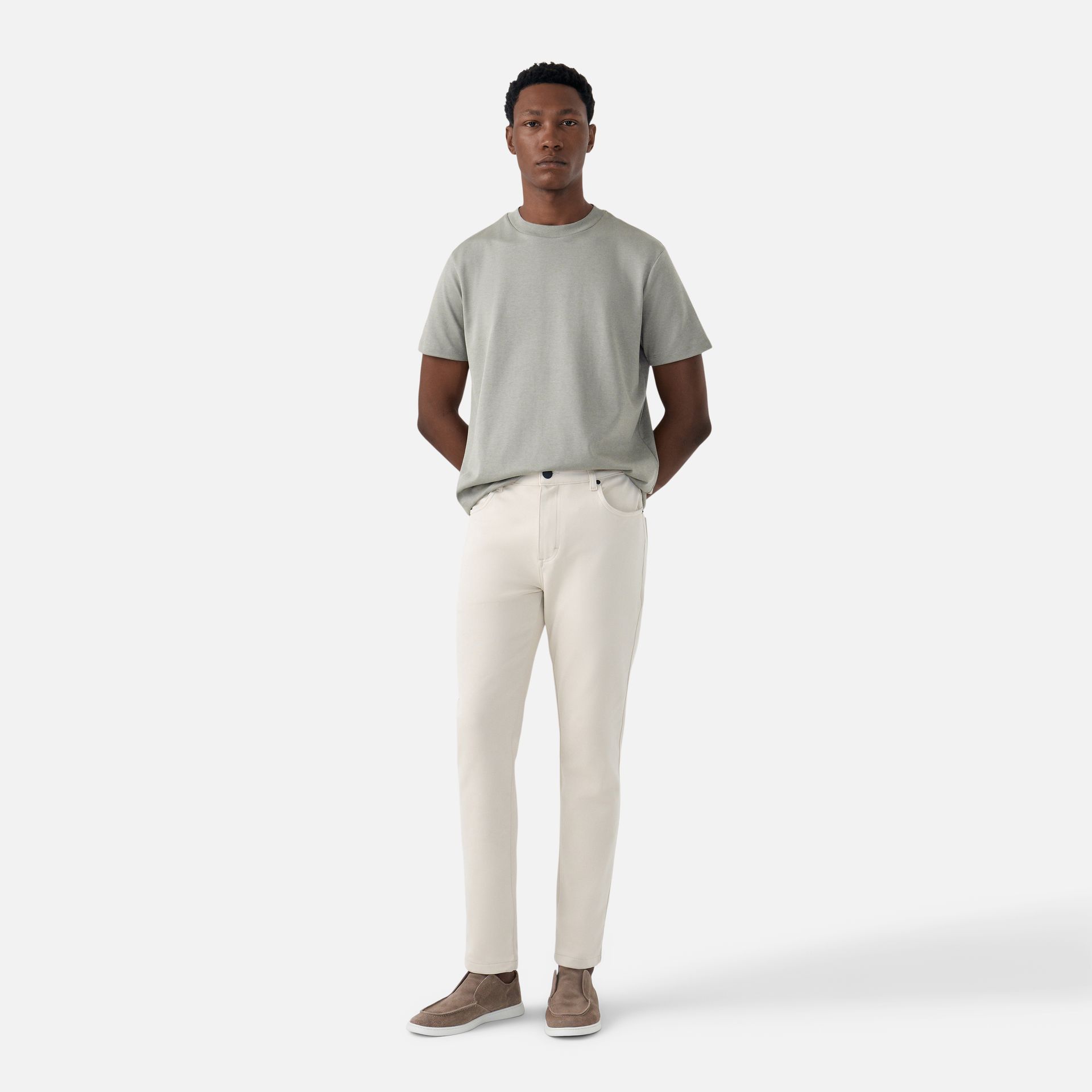 Camiseta Malha Office Gris