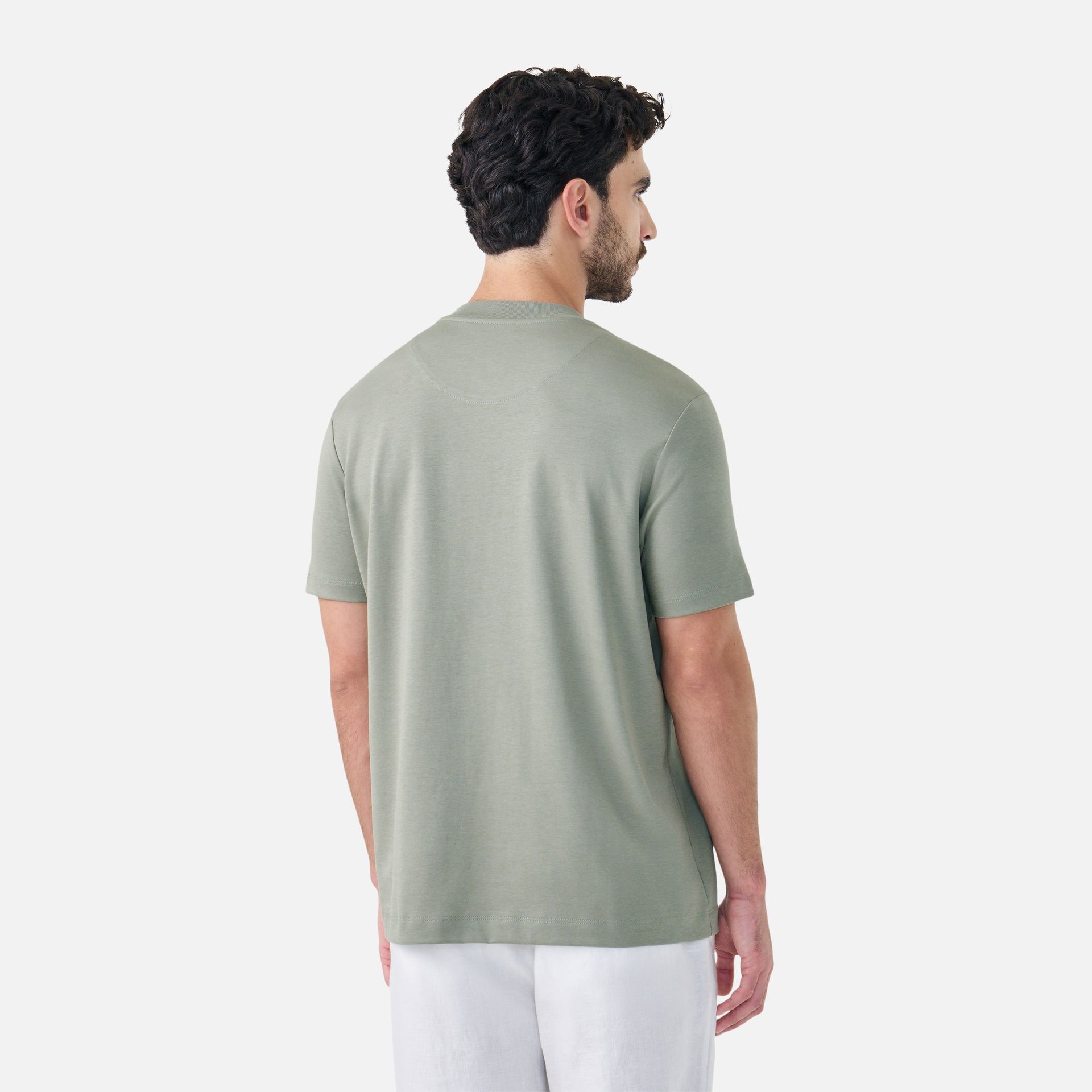 Camiseta Malha Office Verde Menta