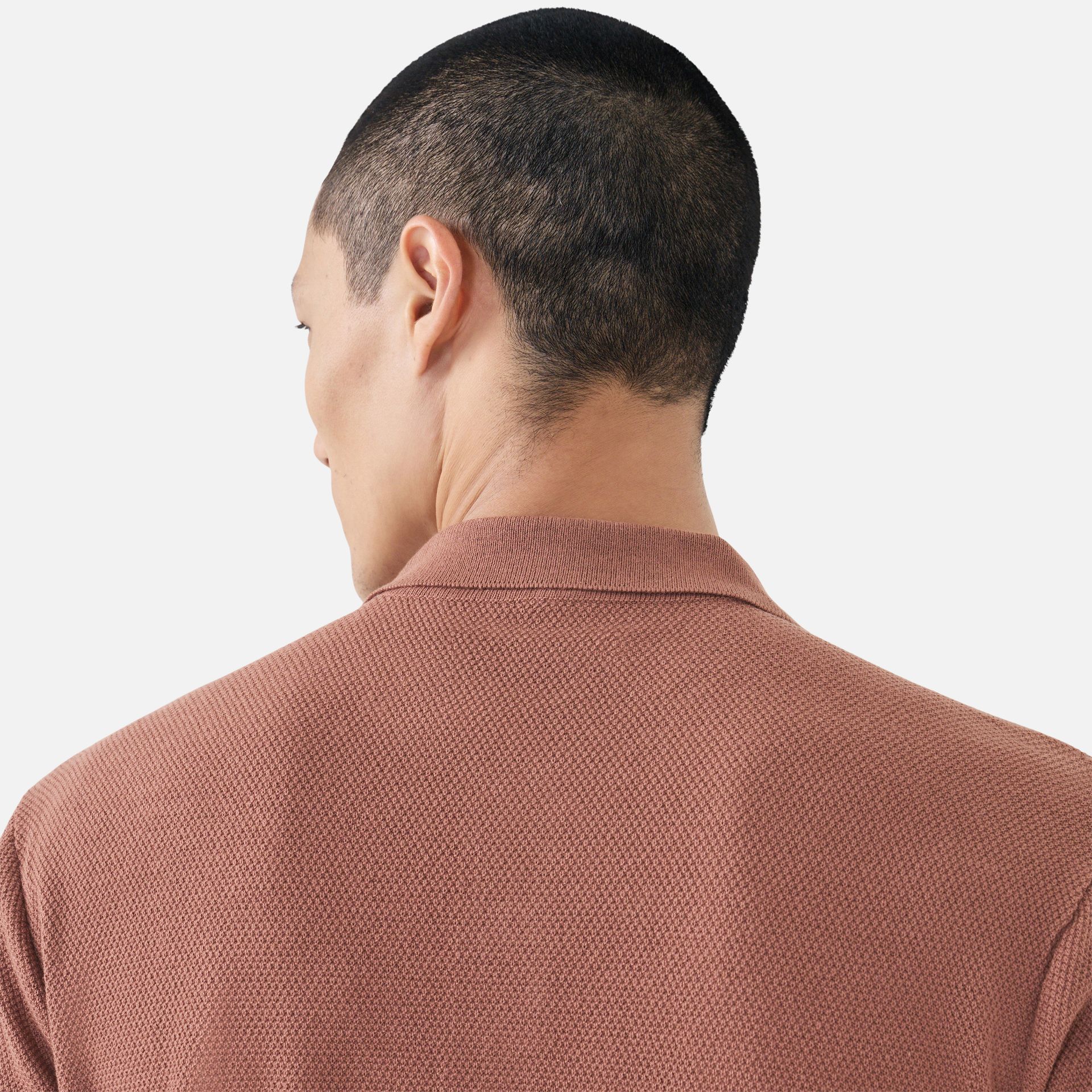 Polo Tricot Pinpoint Canela