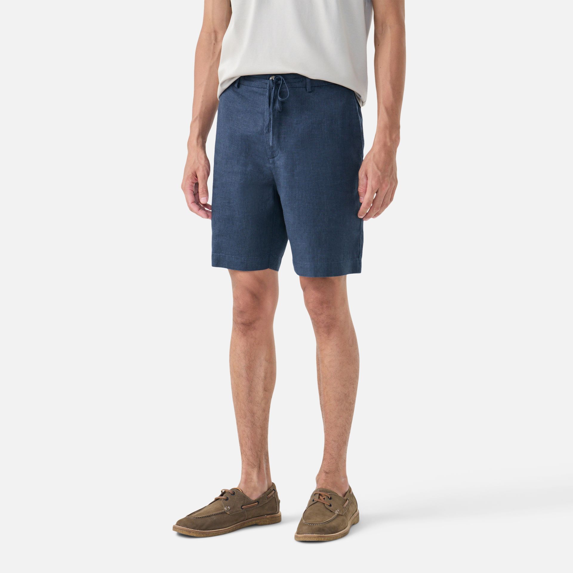 Bermuda Cânhamo Santorini Azul Marinho