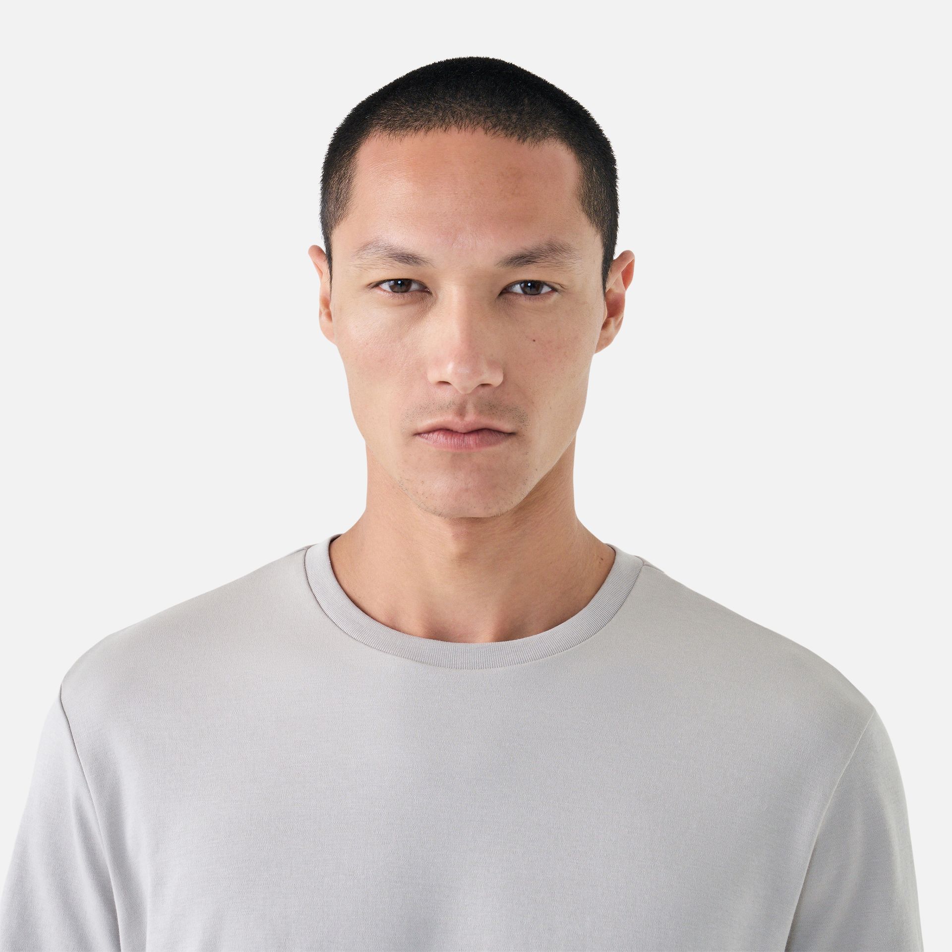 Camiseta Pima Premium Cinza