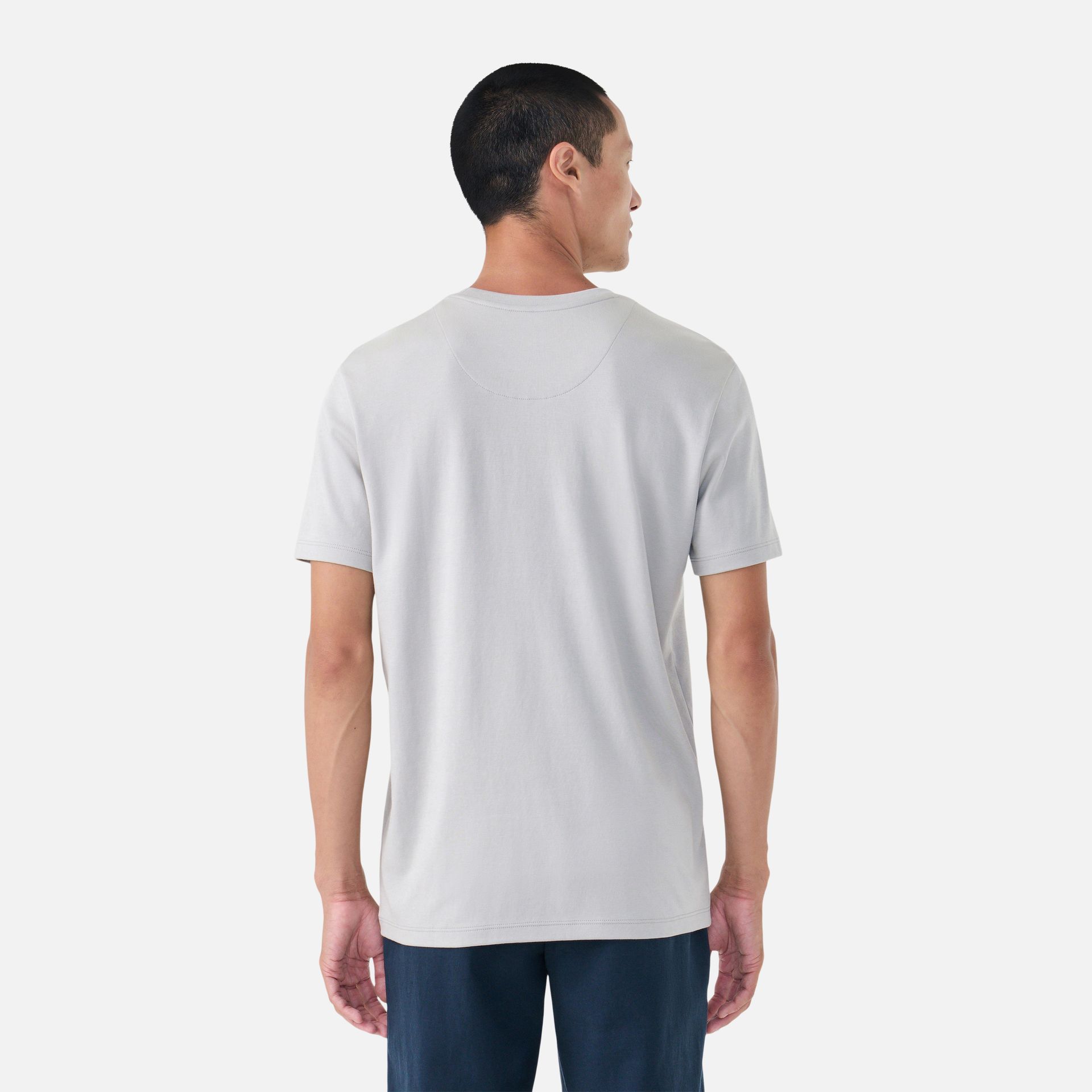 Camiseta Pima Premium Cinza