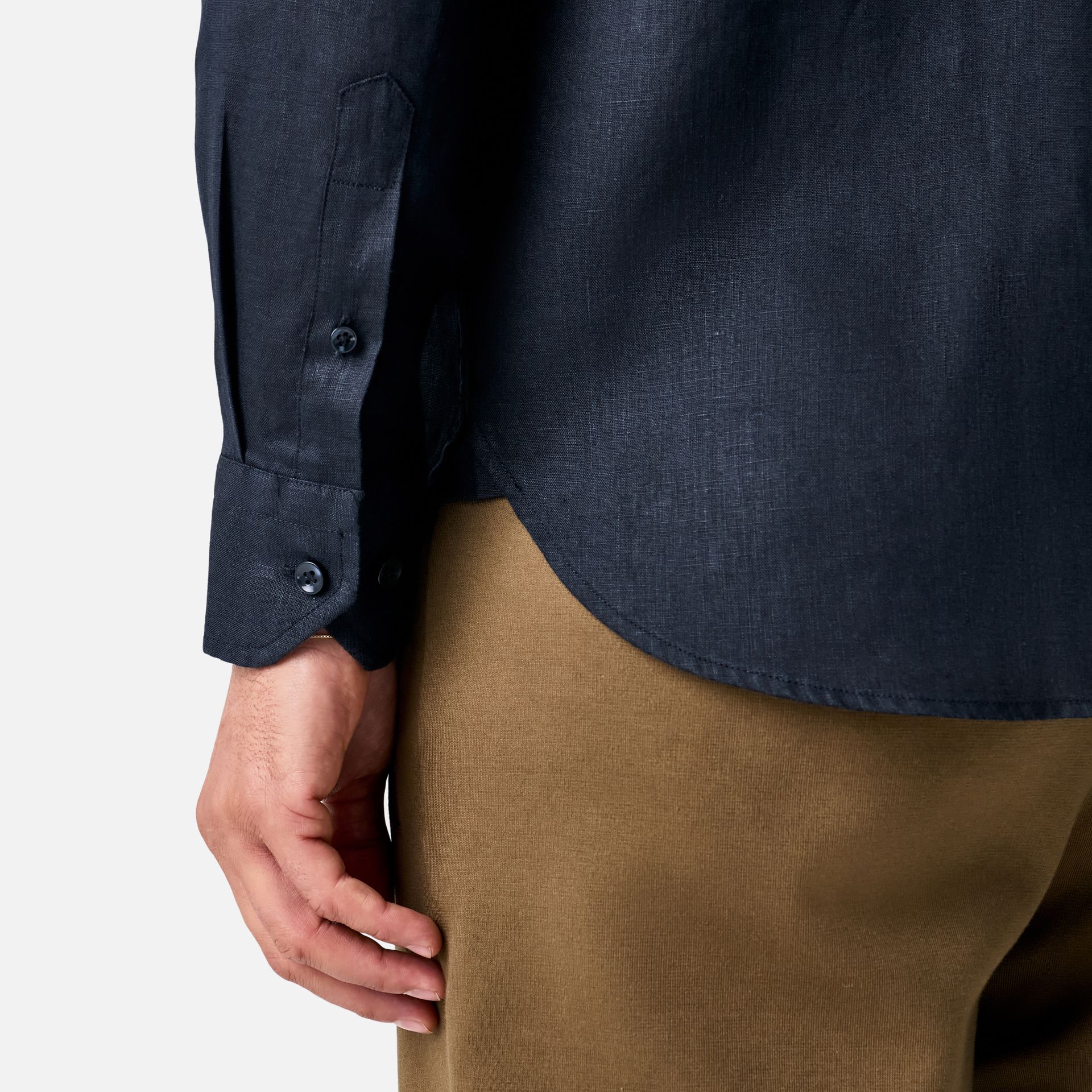 Camisa Linho Summer Preta