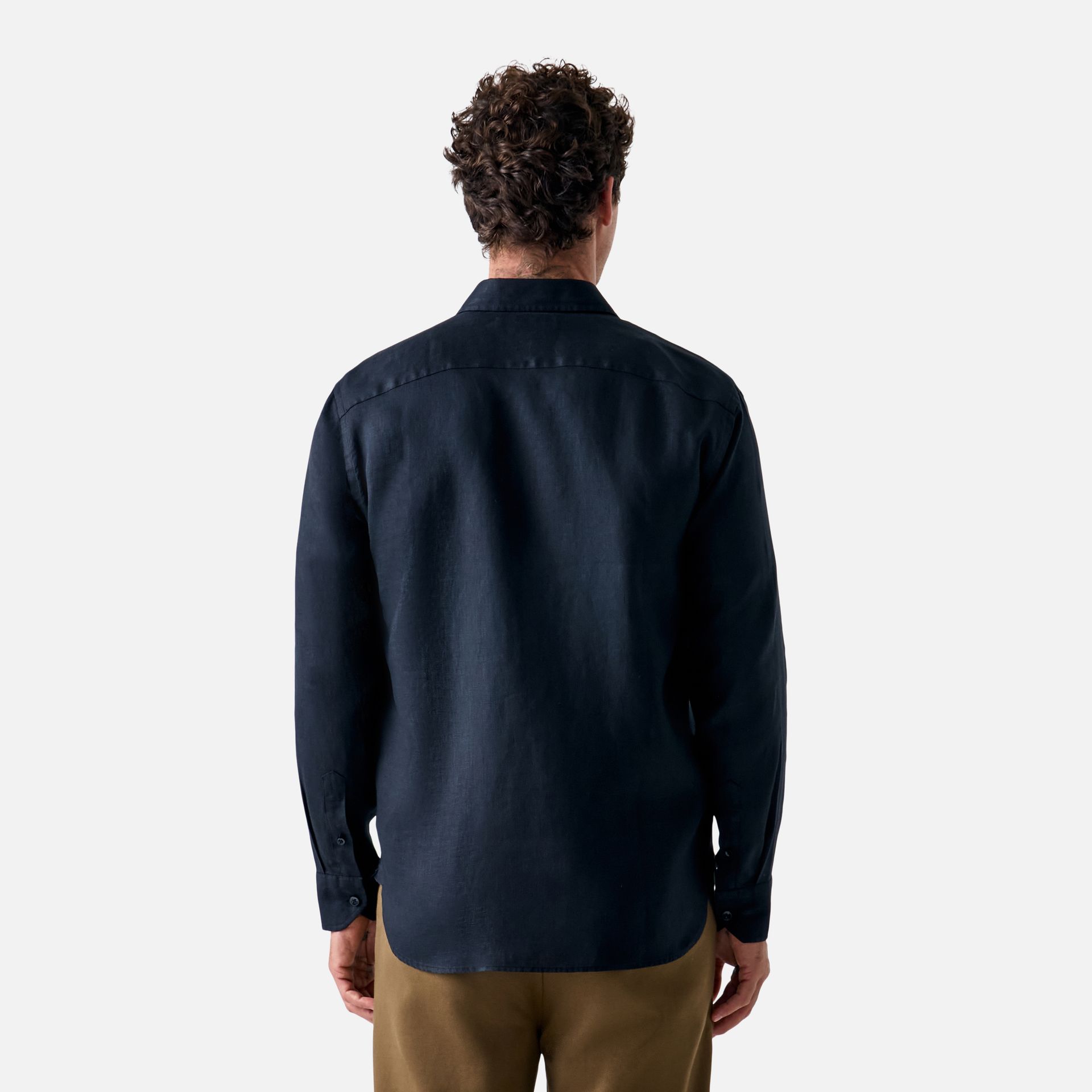 Camisa Linho Summer Preta