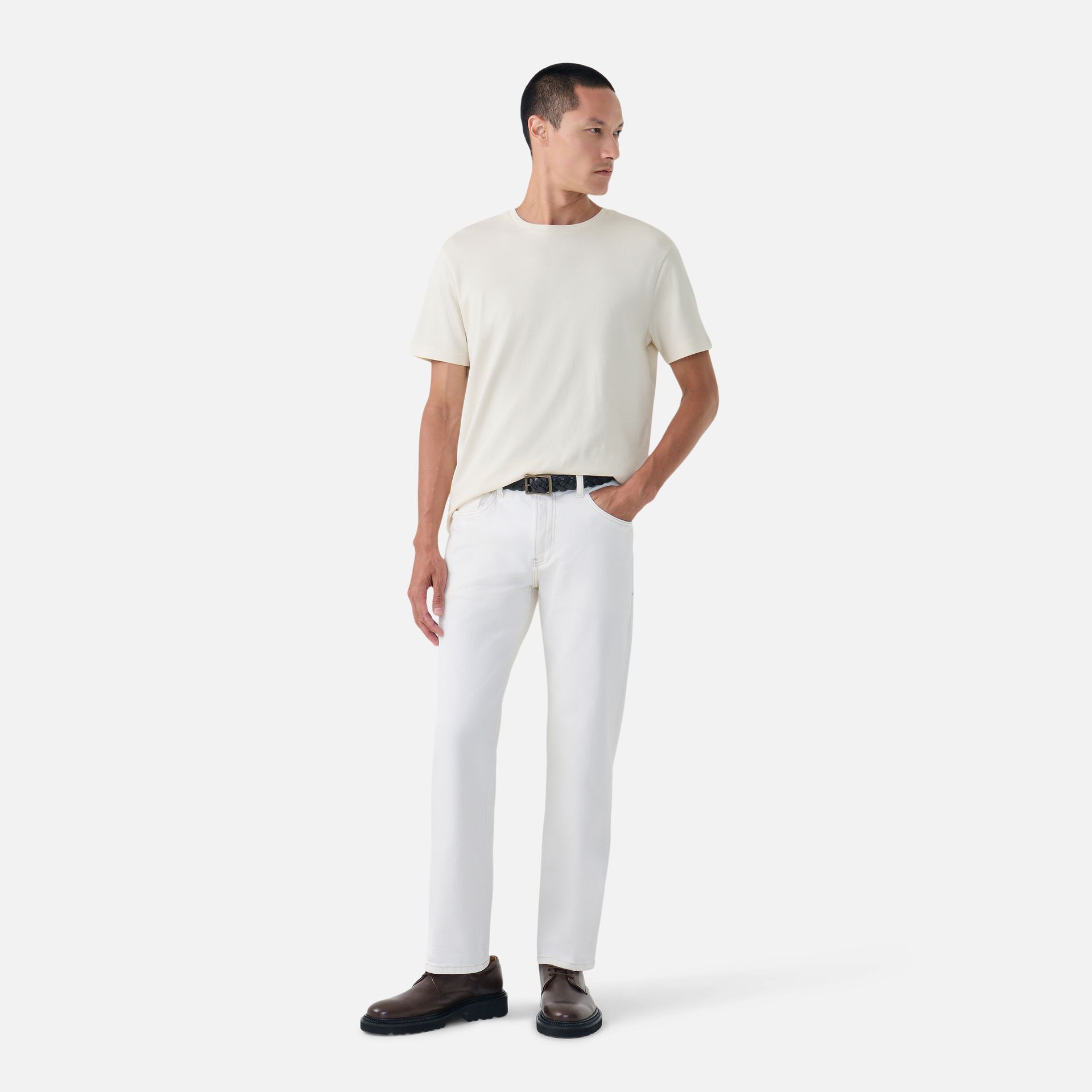 Camiseta Pima Premium Areia