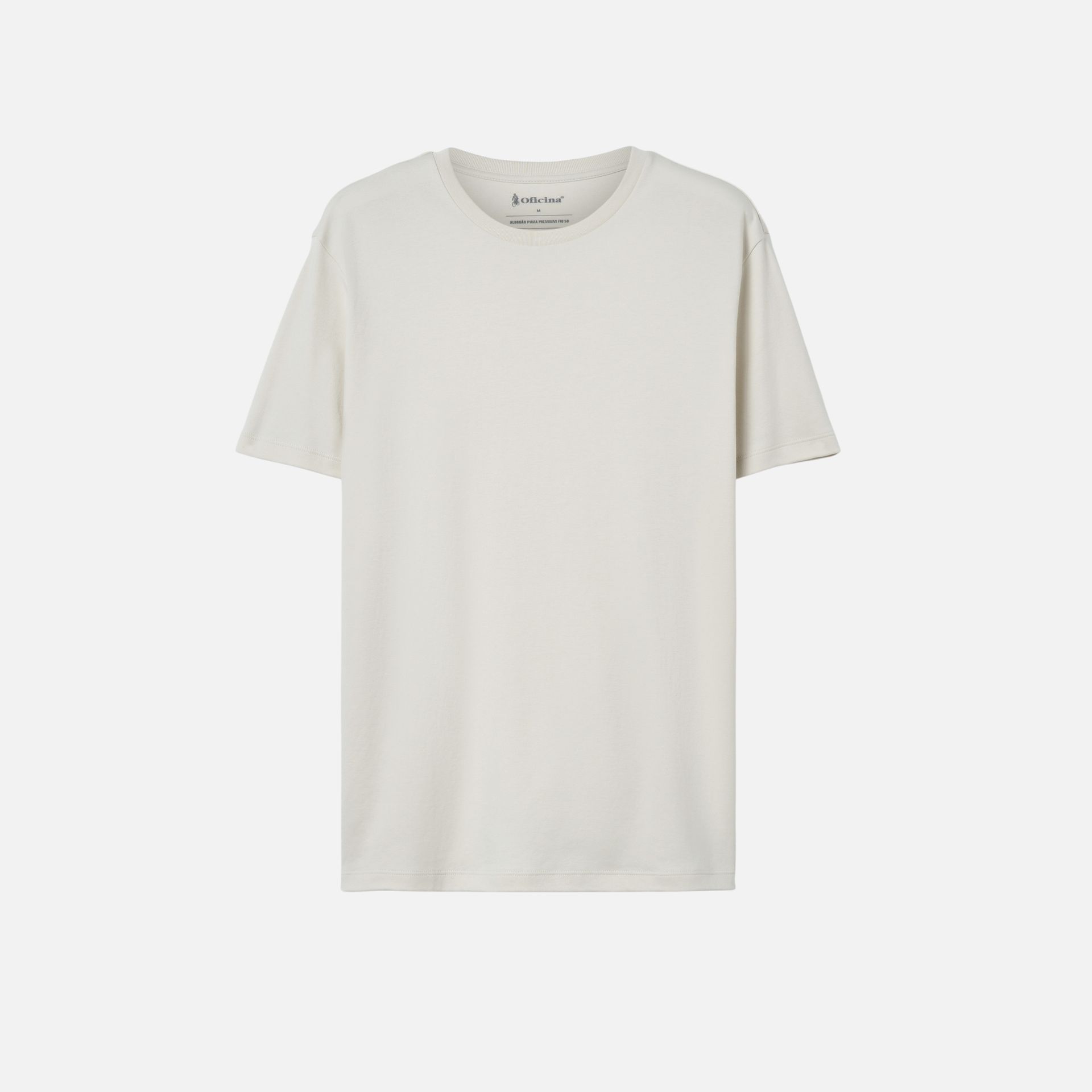 Camiseta Pima Premium Areia