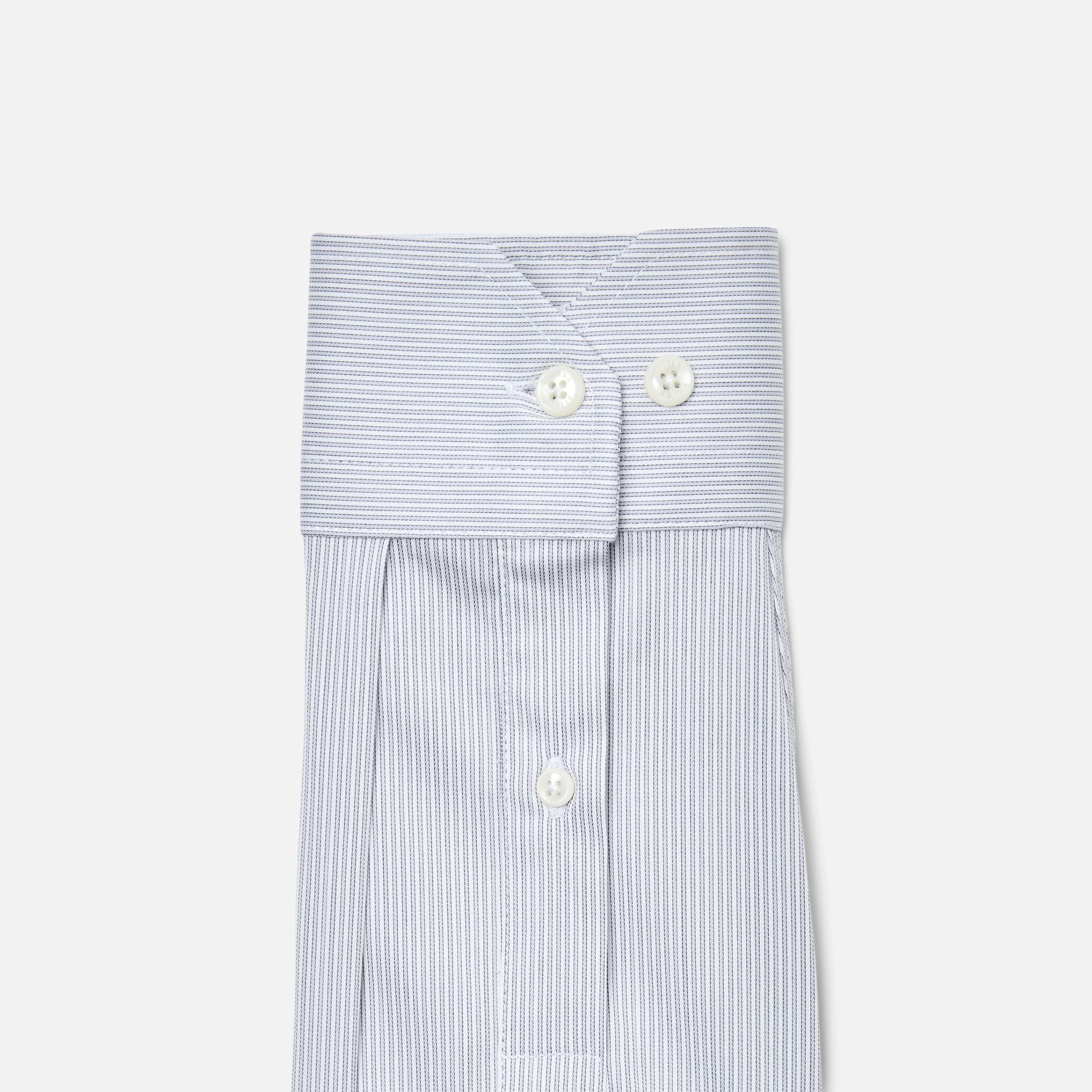 Camisa Paris Branca e Cinza