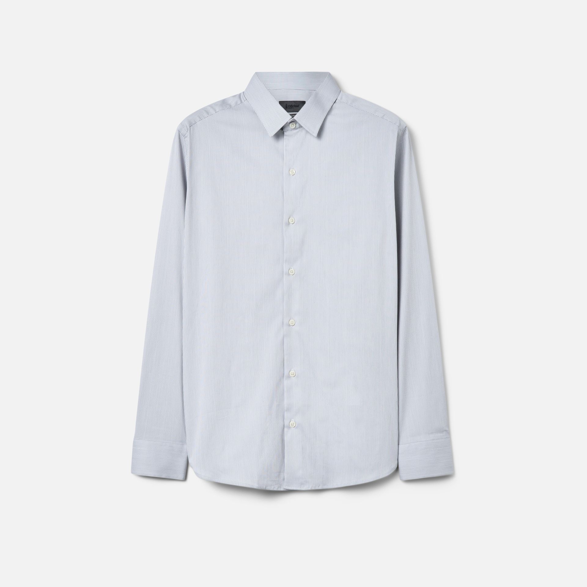 Camisa Paris Branca e Cinza Media 3