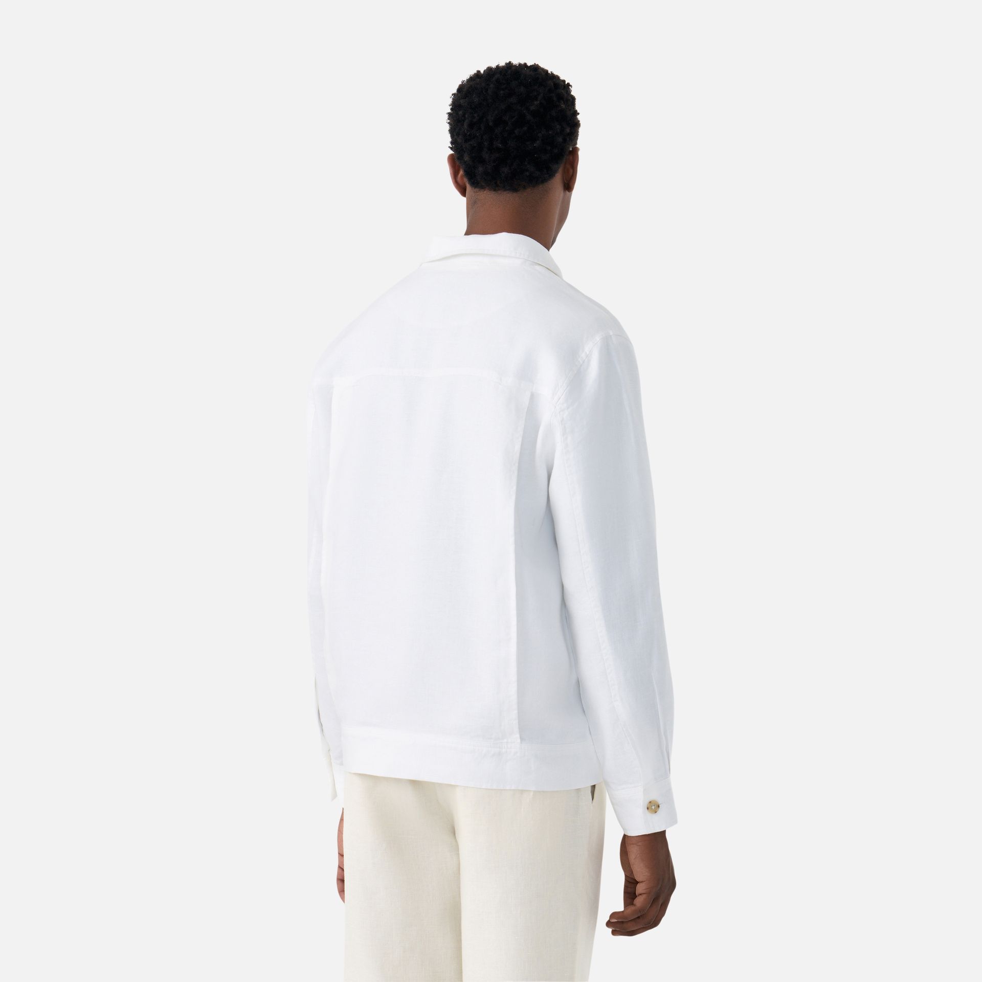 Jaqueta Cânhamo Sable Off White Media 5