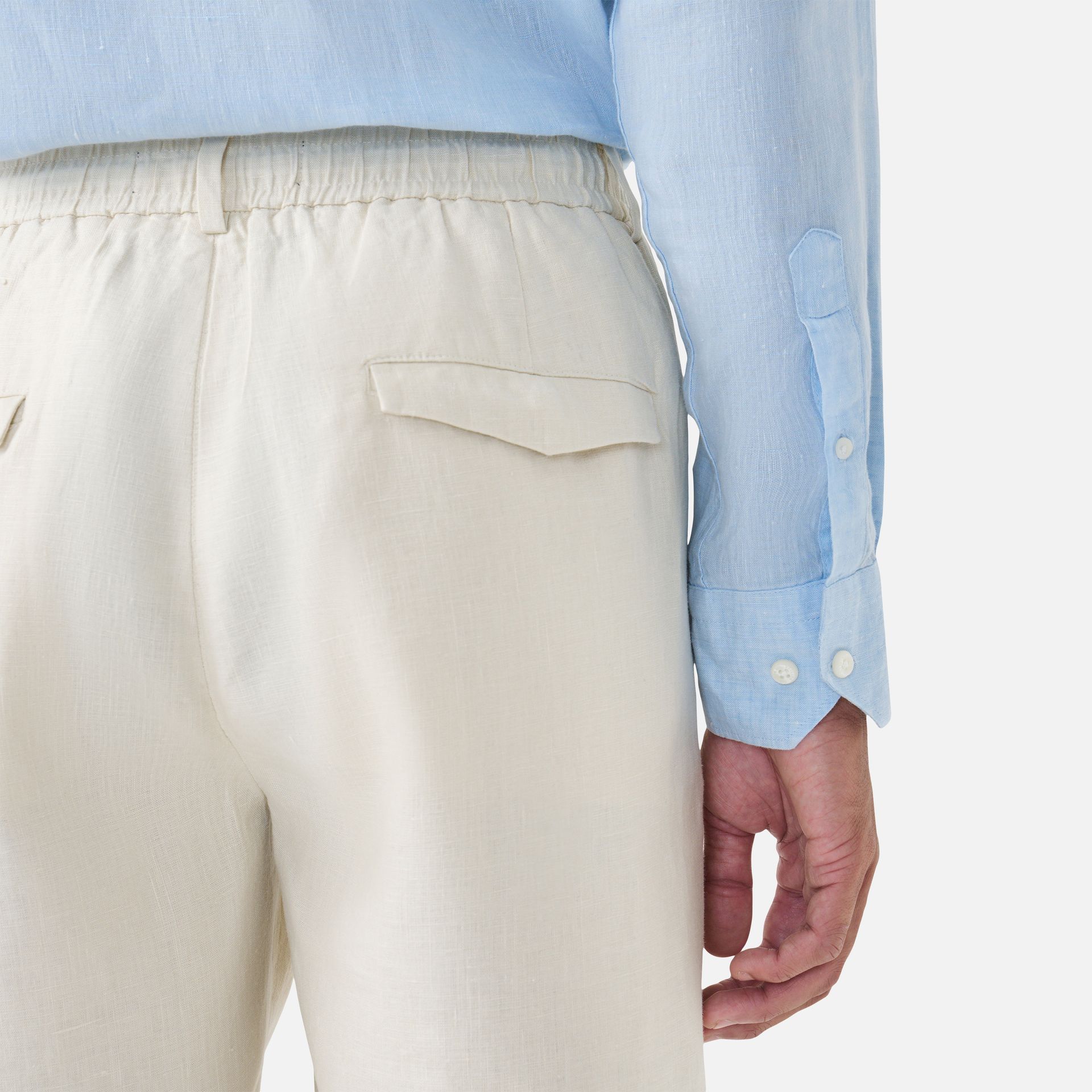 Bermuda Cânhamo Santorini Ecru