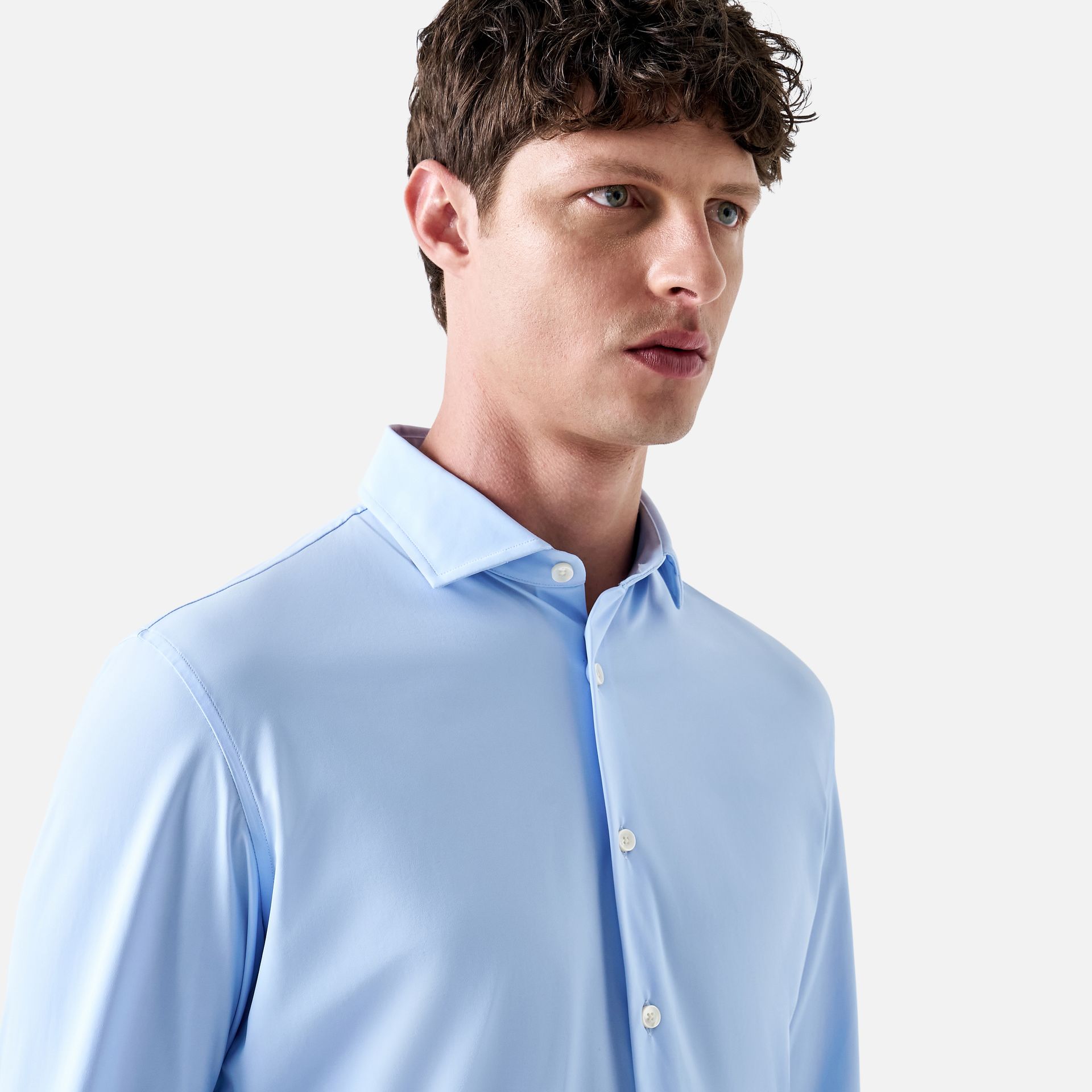 Camisa Move Azul Claro Media 2