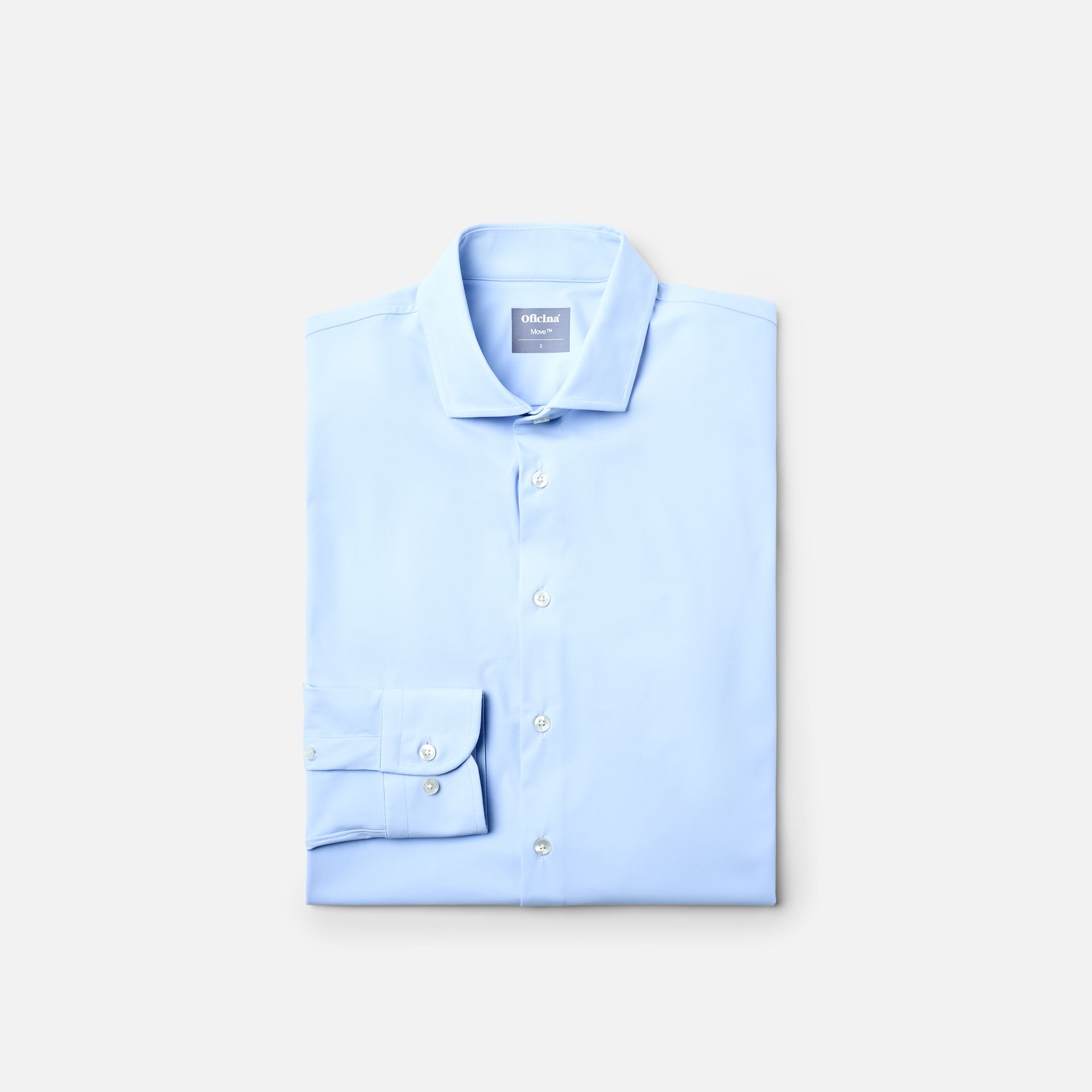 Camisa Move Azul Claro Media 6