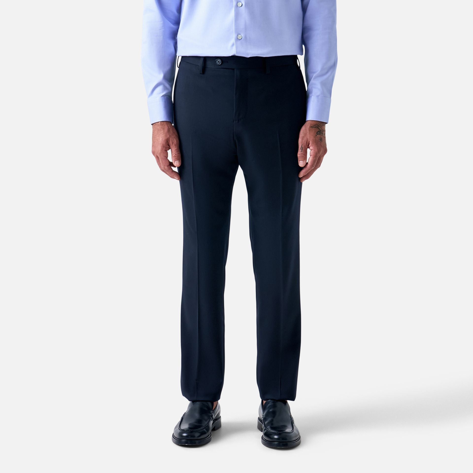 Calça Lã Fria Azul Marinho