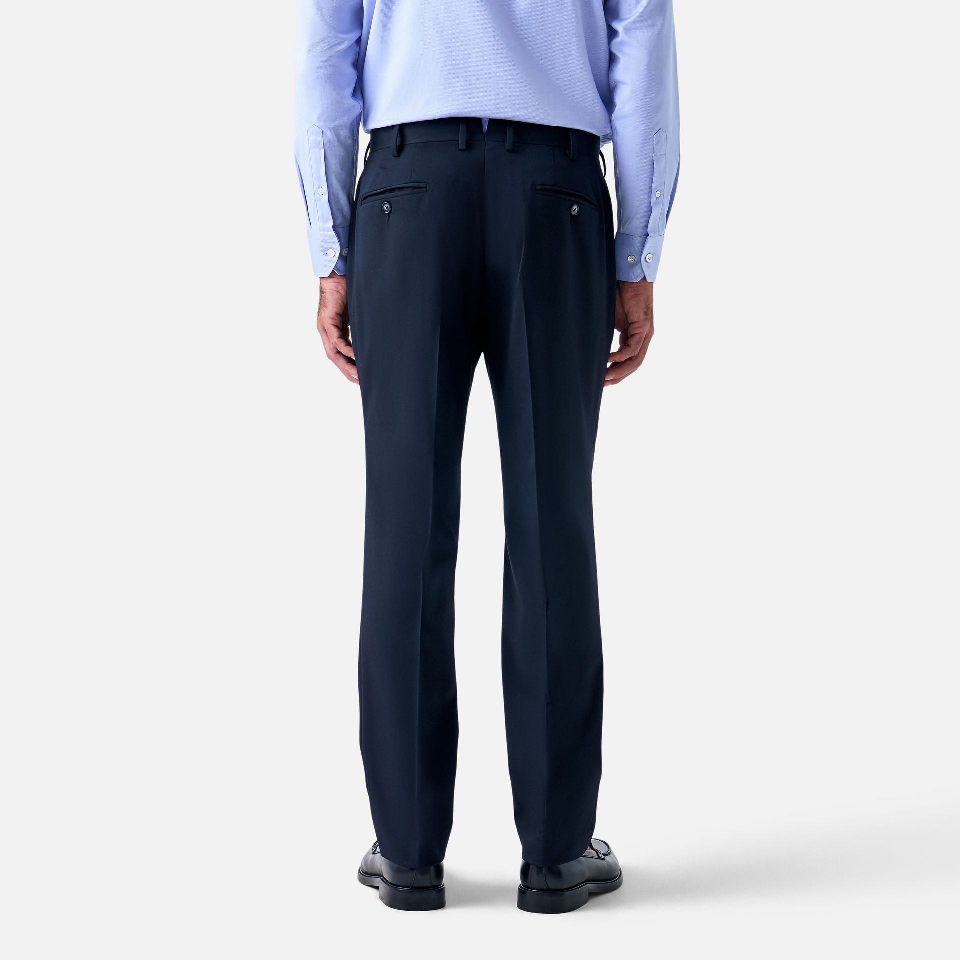 Calça Lã Fria Azul Marinho