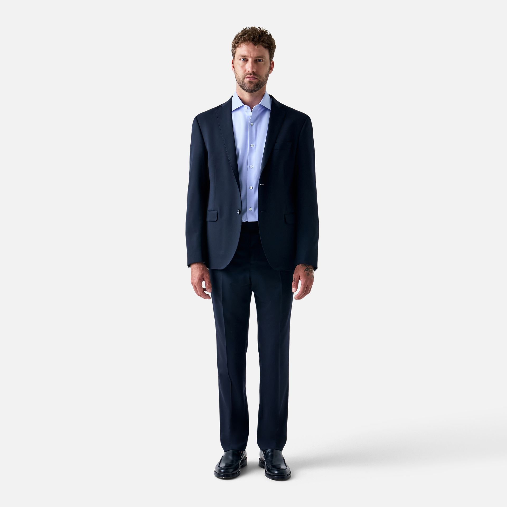 Calça Lã Fria Azul Marinho