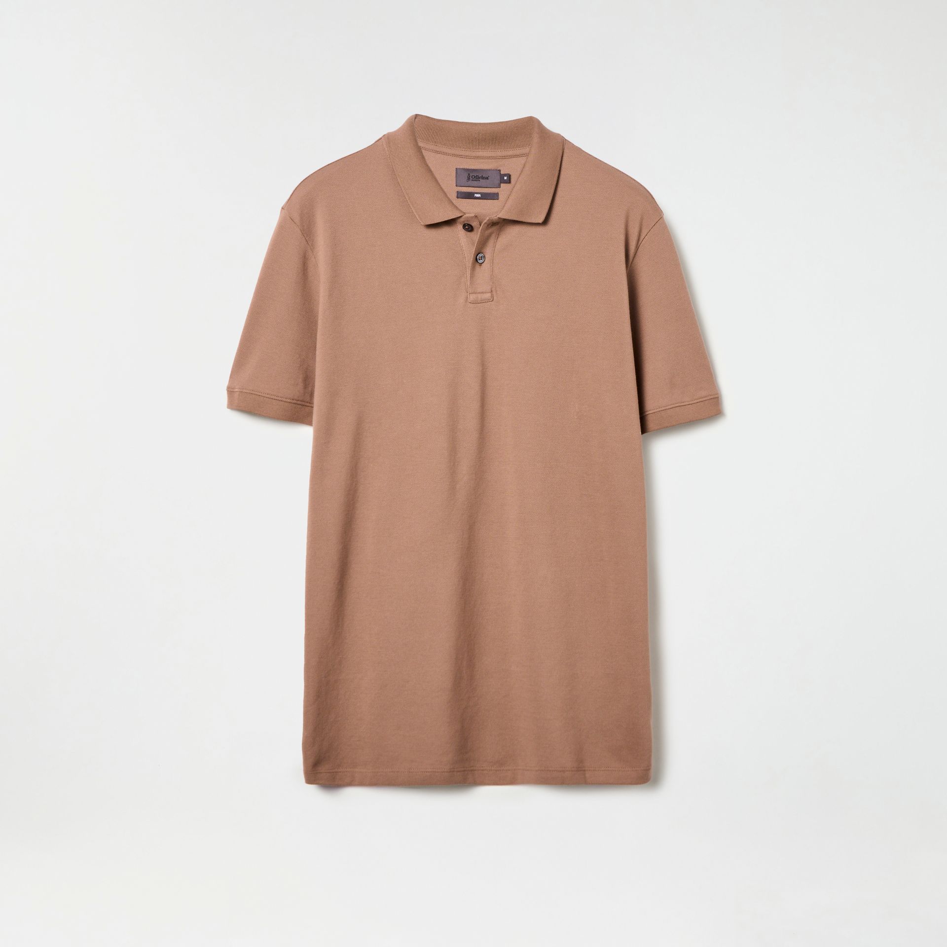 Polo Pima Piquet Chocolate