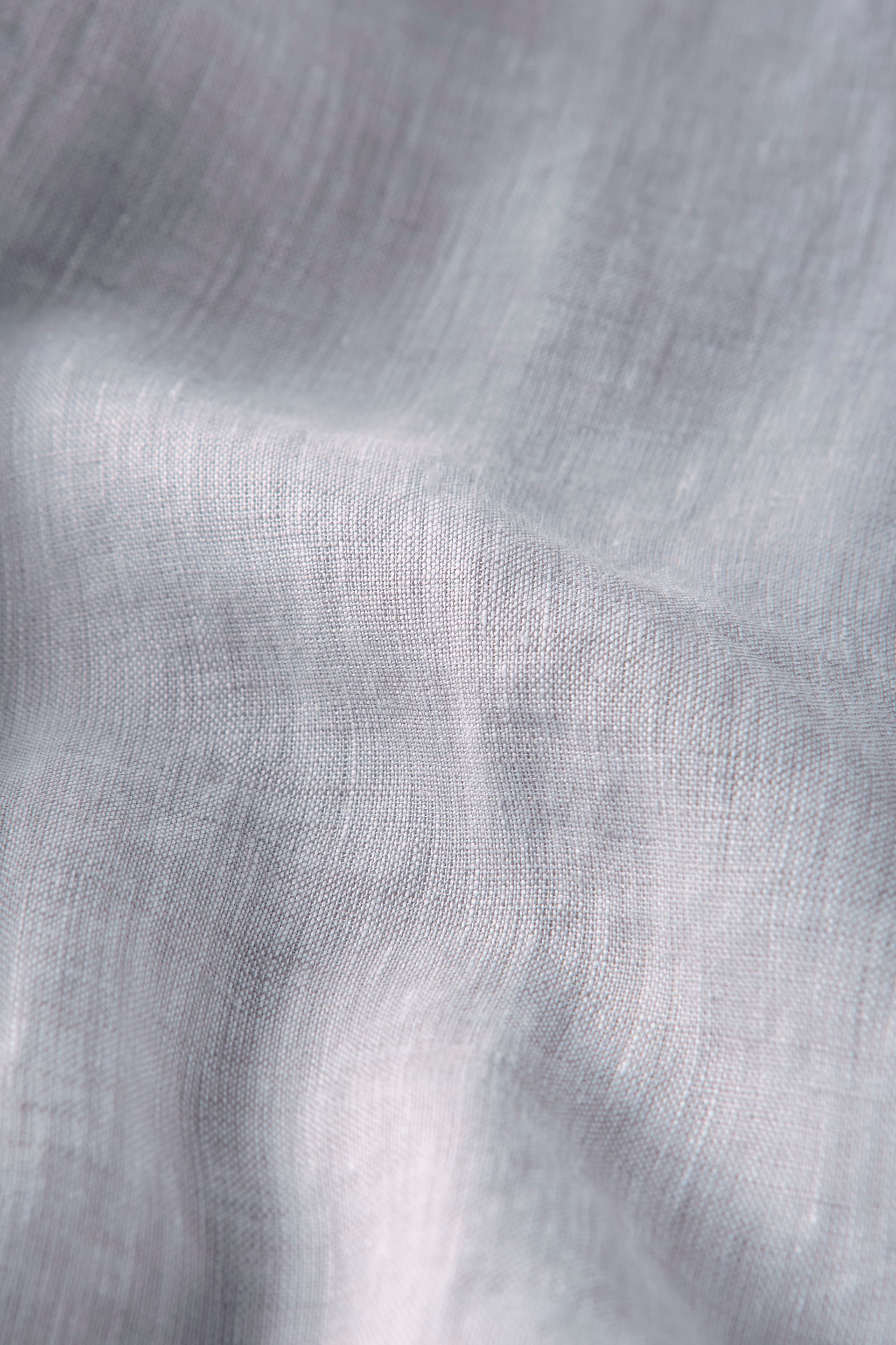 Camisa Linho Cinza Claro