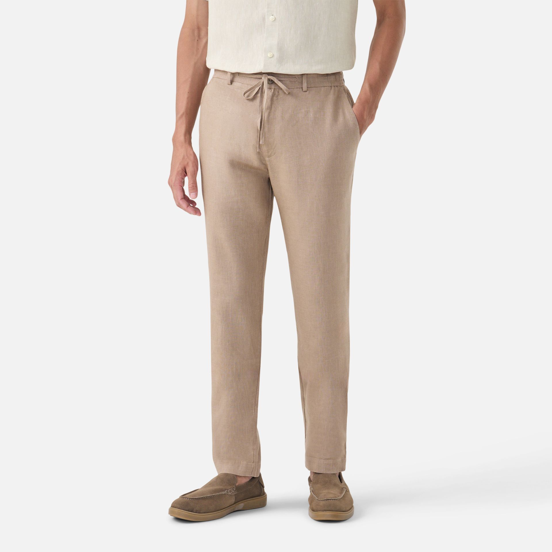 Calça Cânhamo Santorini Tabaco