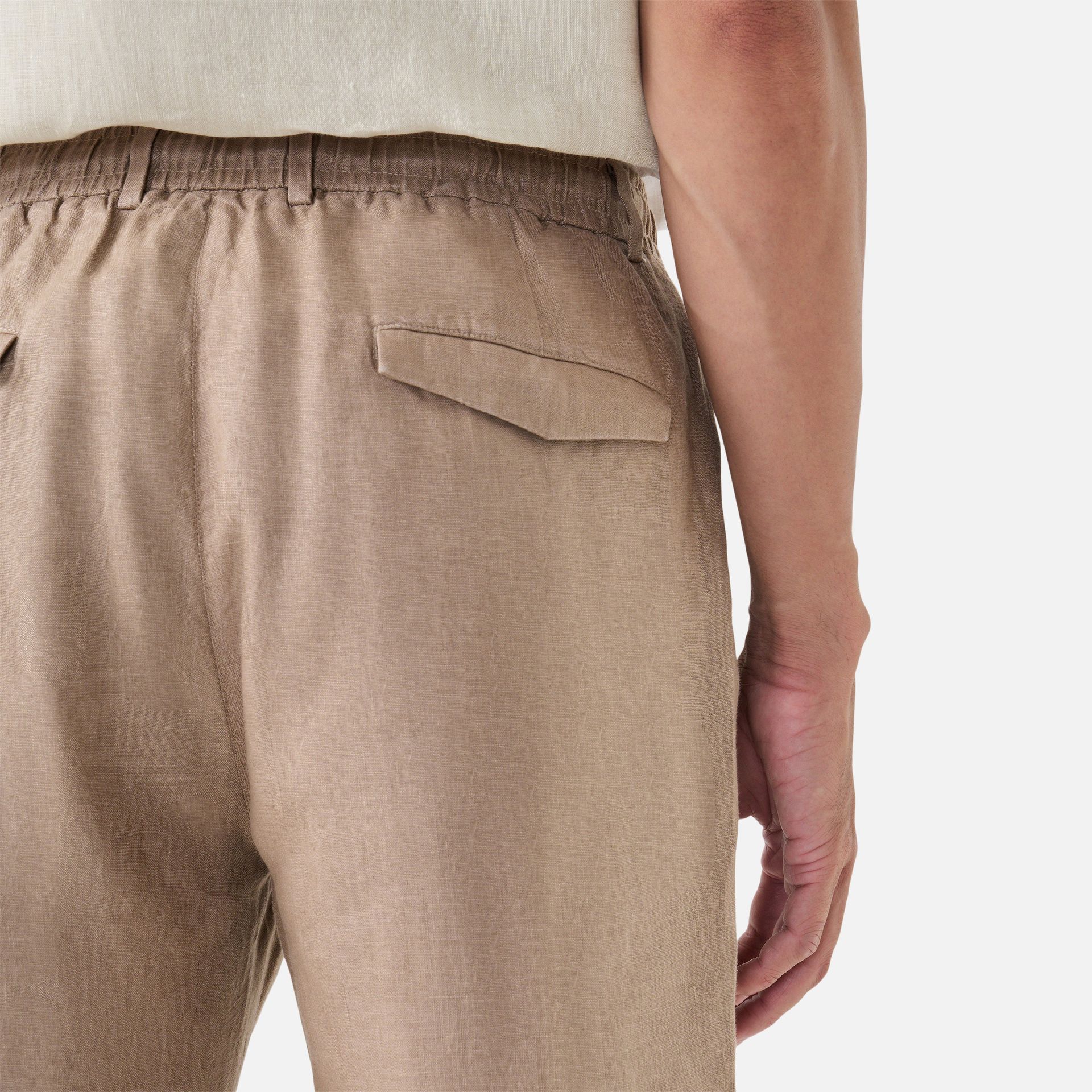 Calça Cânhamo Santorini Tabaco