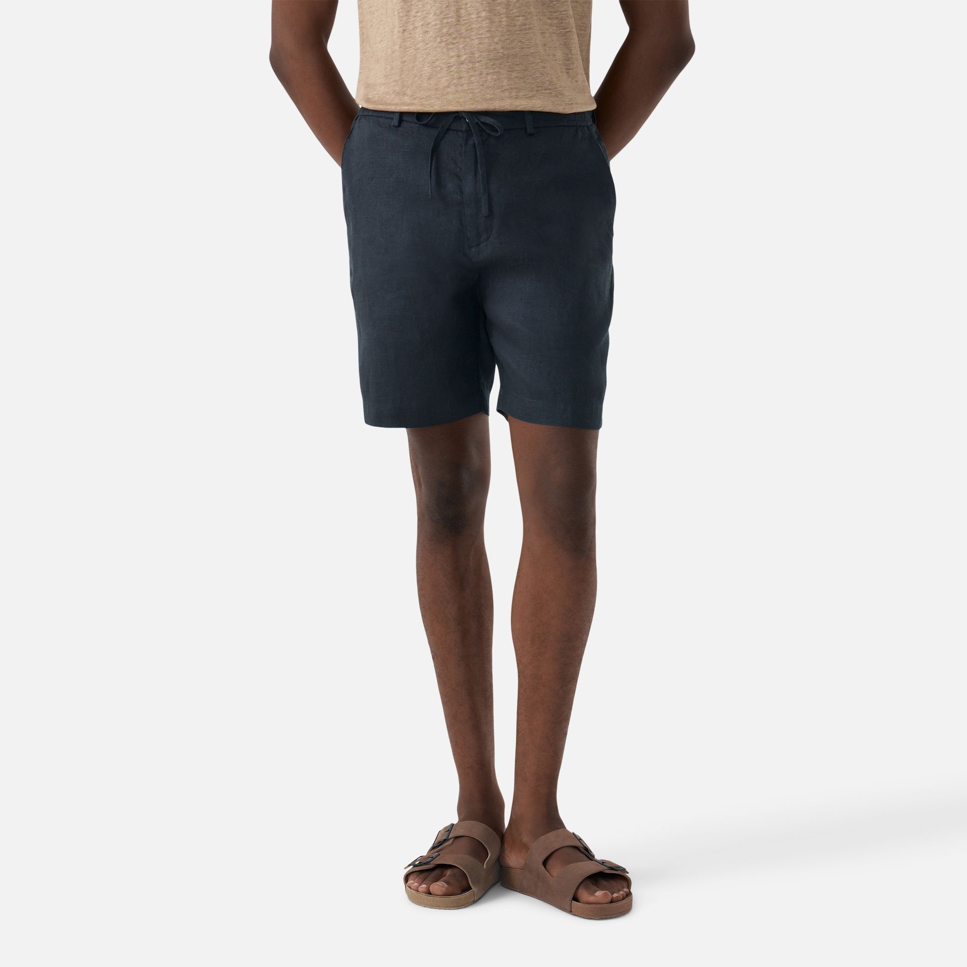 Bermuda Cânhamo Santorini Preta