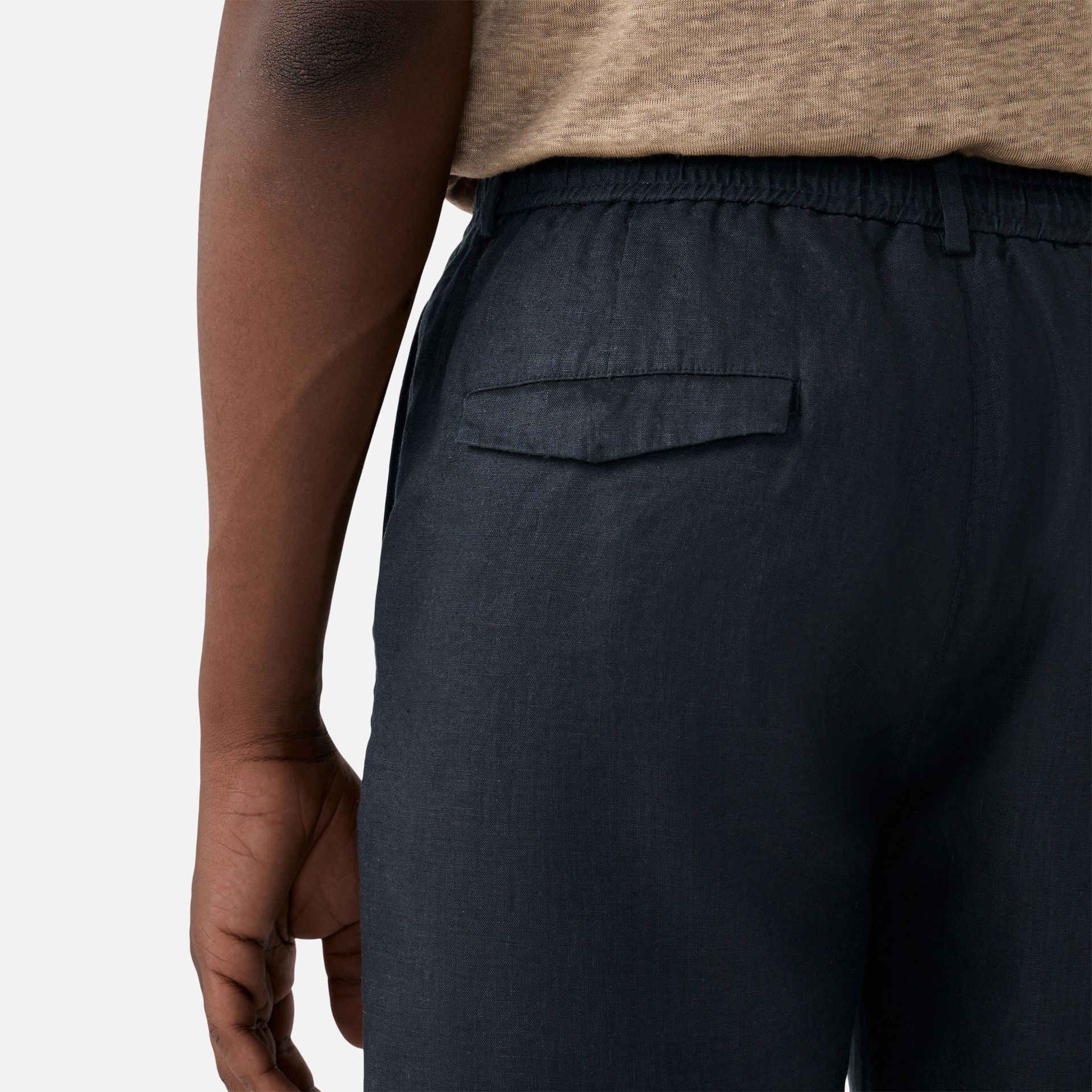 Bermuda Cânhamo Santorini Preta