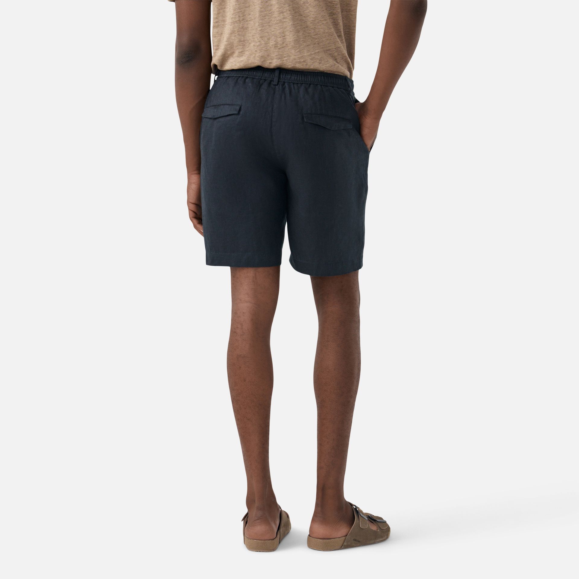 Bermuda Cânhamo Santorini Preta