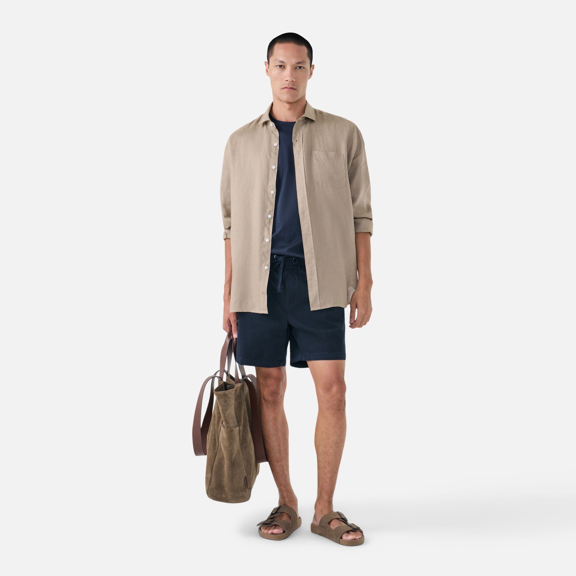 Short Summer Azul Marinho