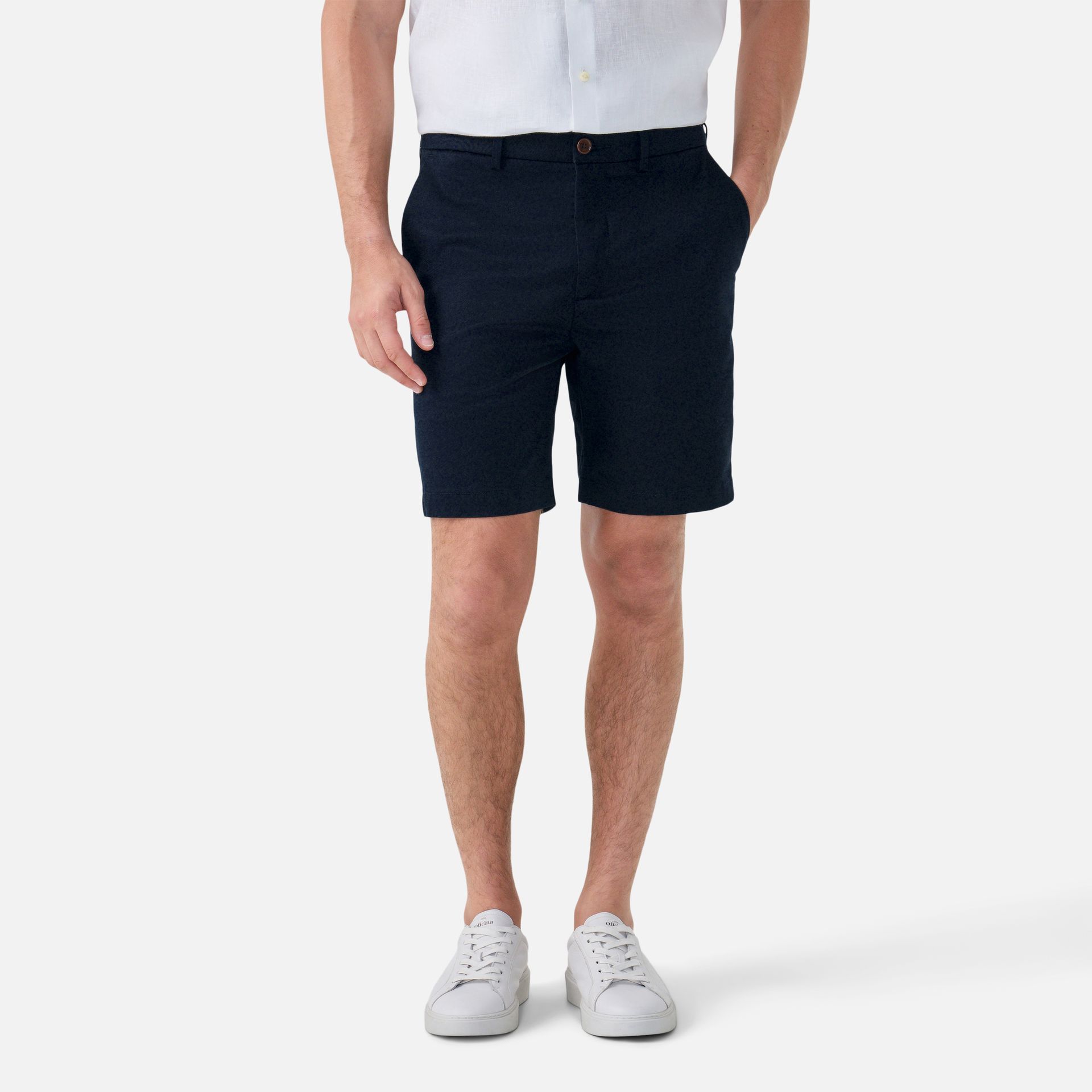 Bermuda Chino Azul Marinho