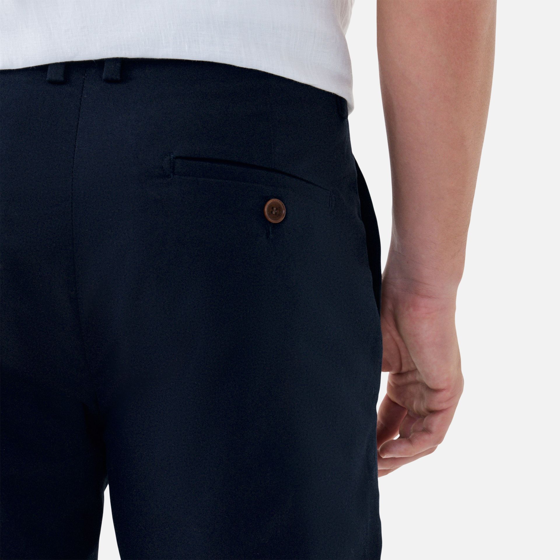 Bermuda Chino Azul Marinho