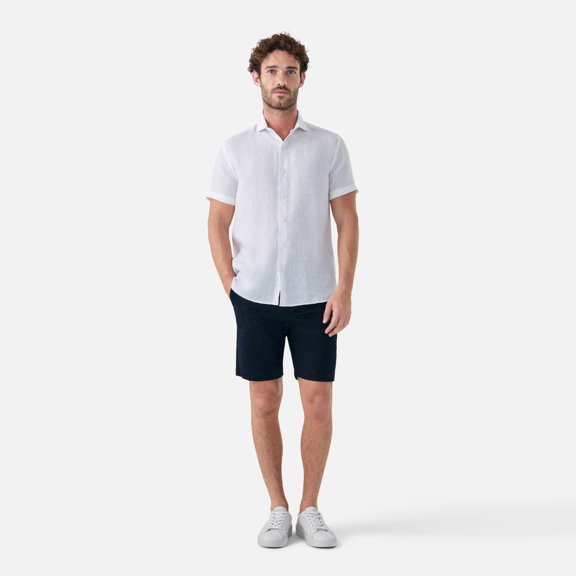 Bermuda Chino Azul Marinho