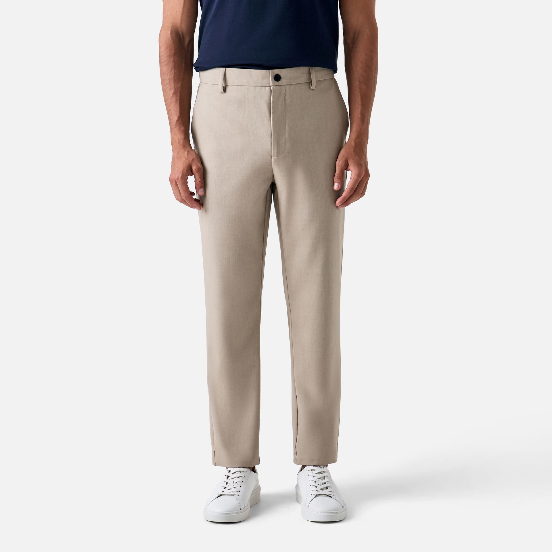 Calça Maleável Khaki Claro Media 1