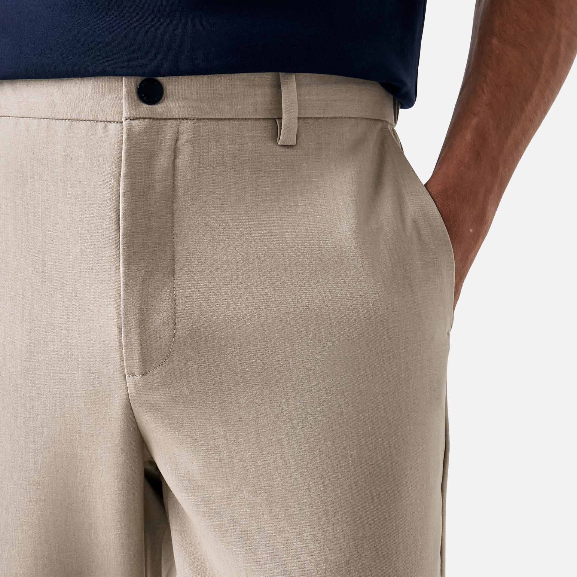 Calça Maleável Khaki Claro Media 2