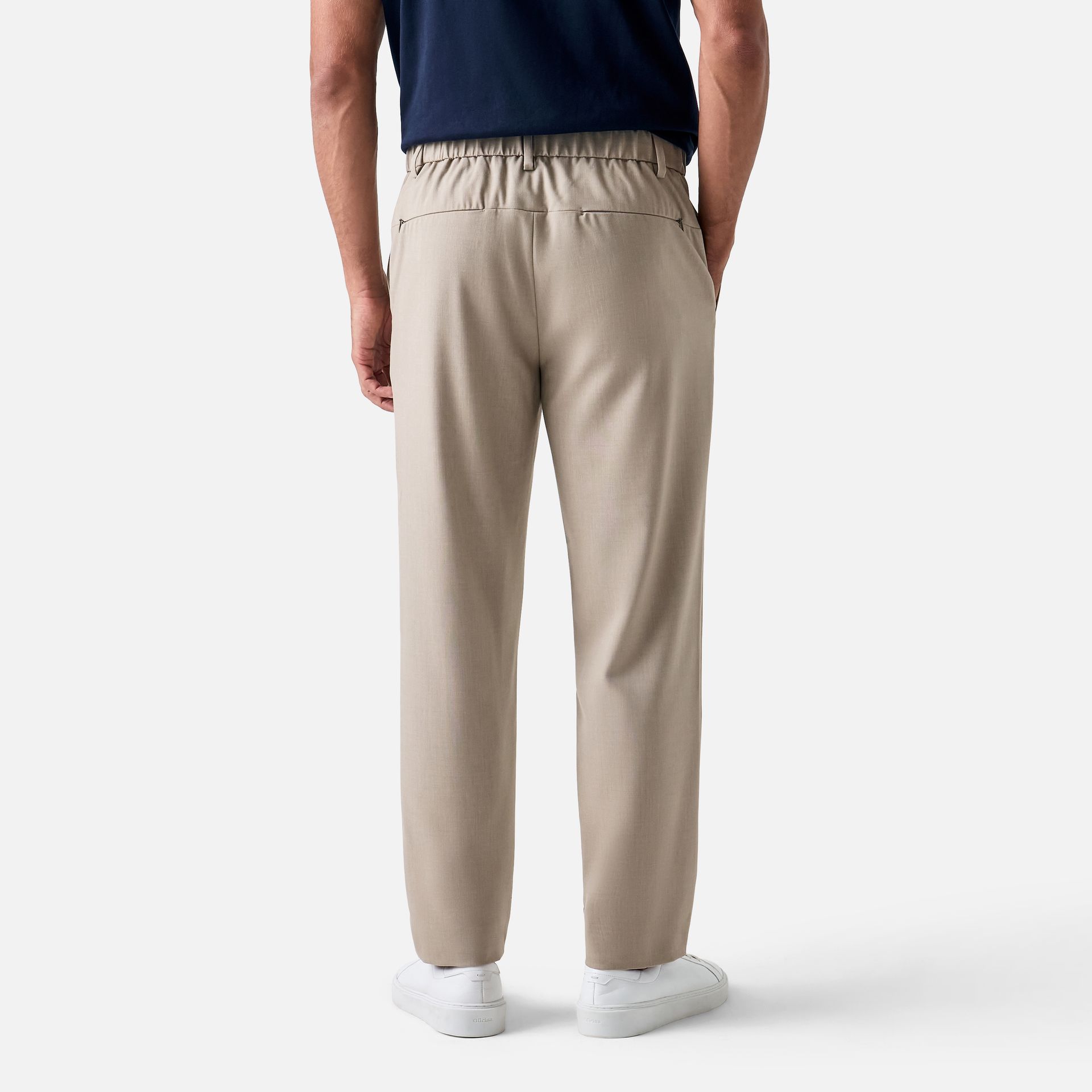 Calça Maleável Khaki Claro Media 4