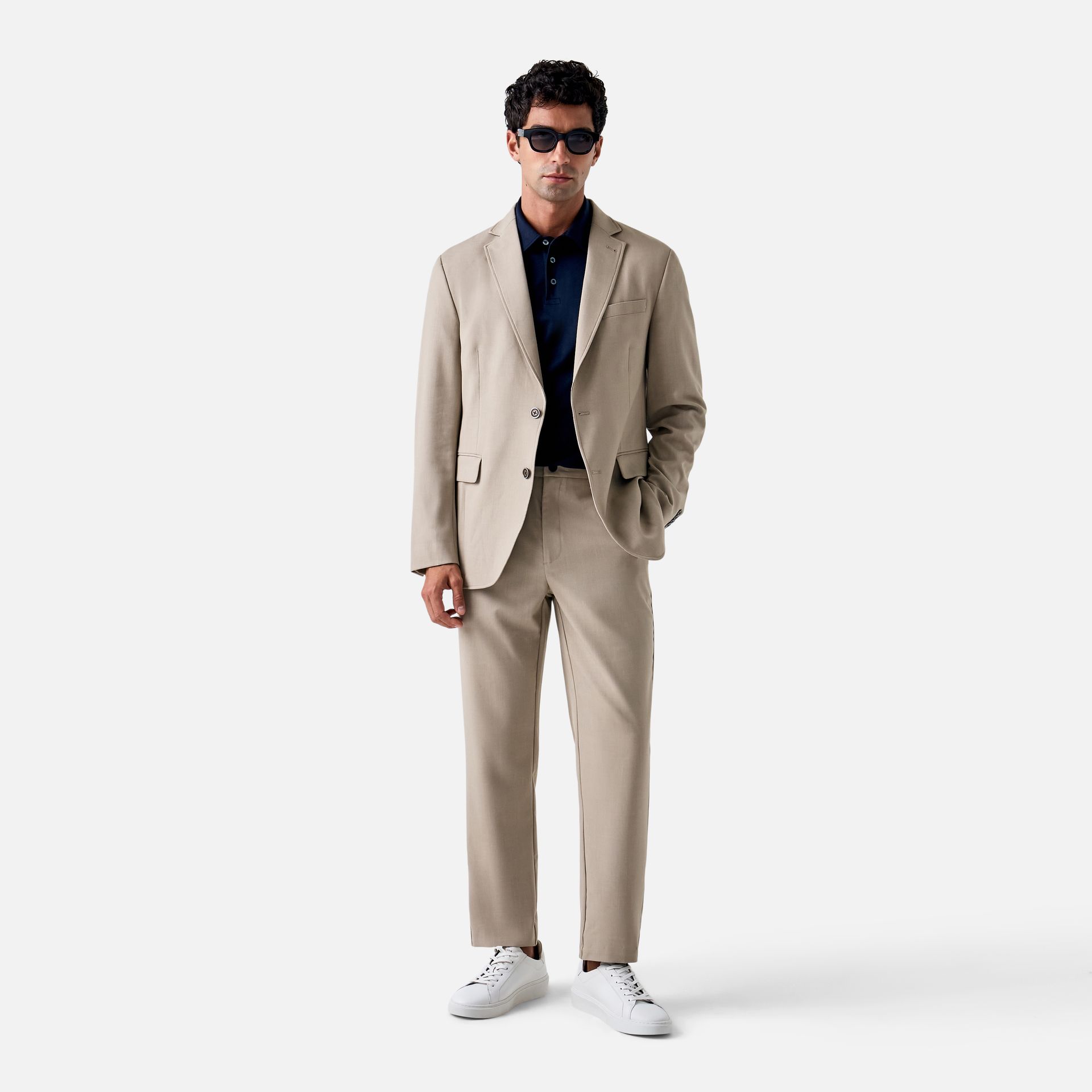 Calça Maleável Khaki Claro