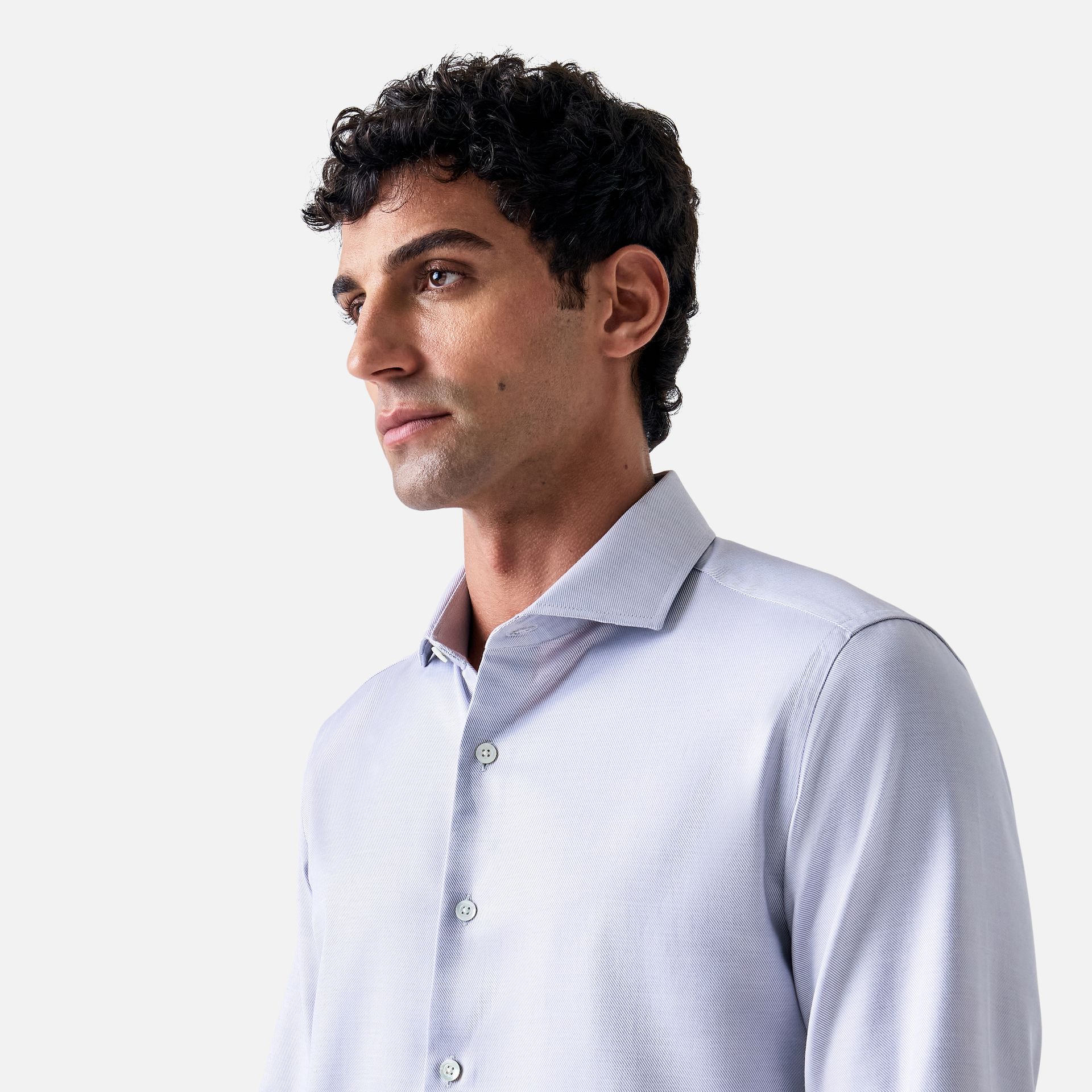 Camisa Milão Cinza Claro Media 2