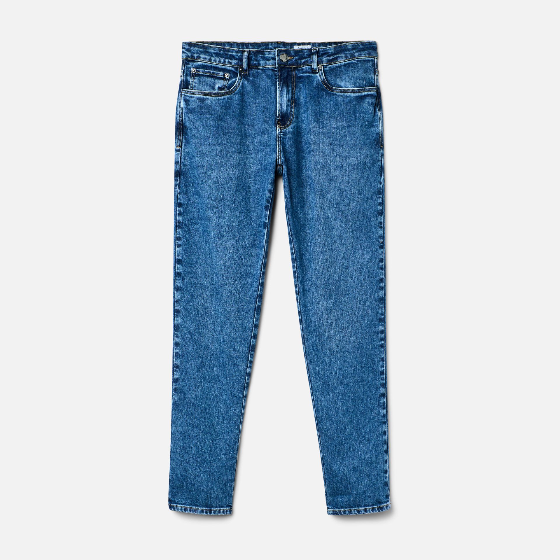 Calça Jeans Slim Olivier Azul Claro