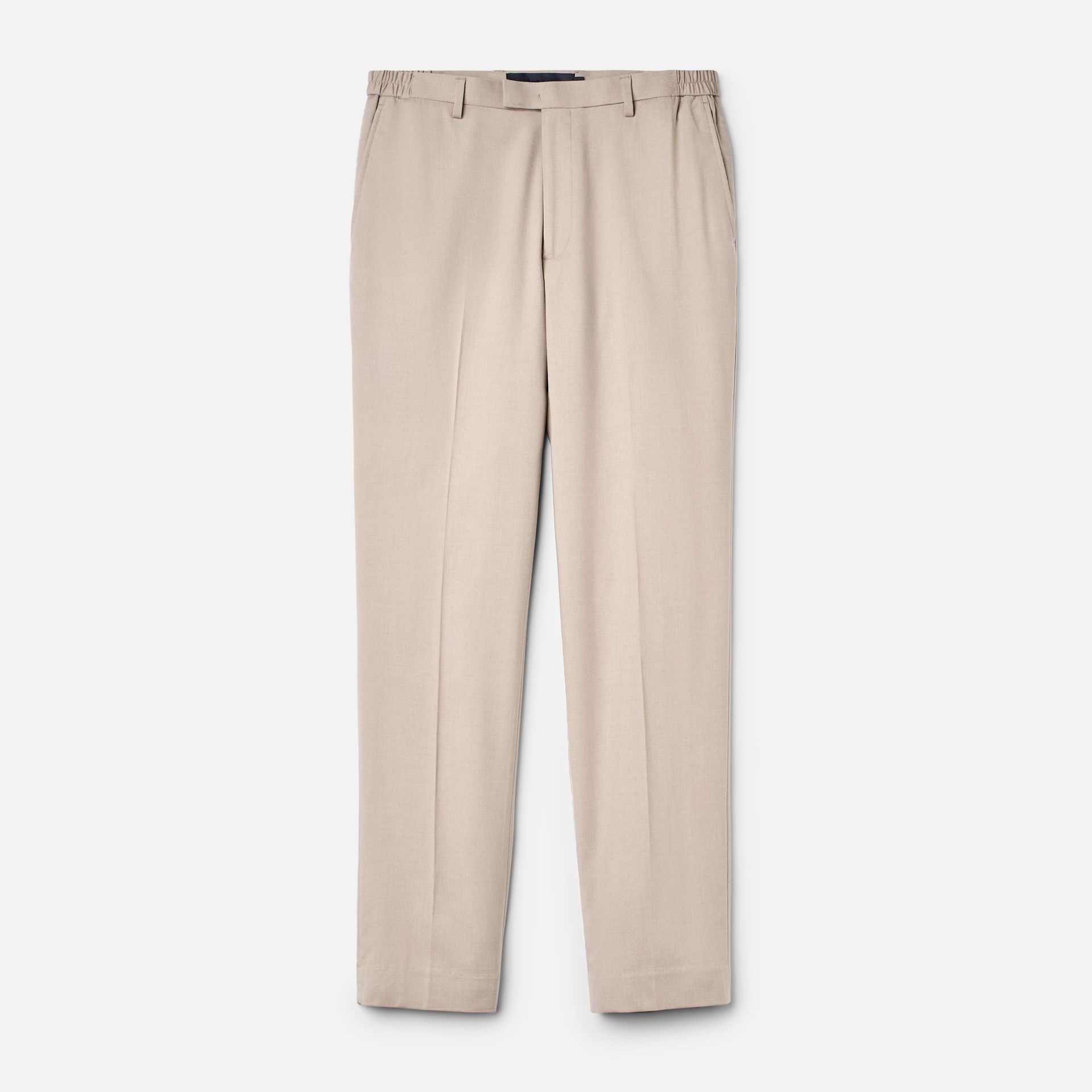 Calça Elástico Lã Khaki