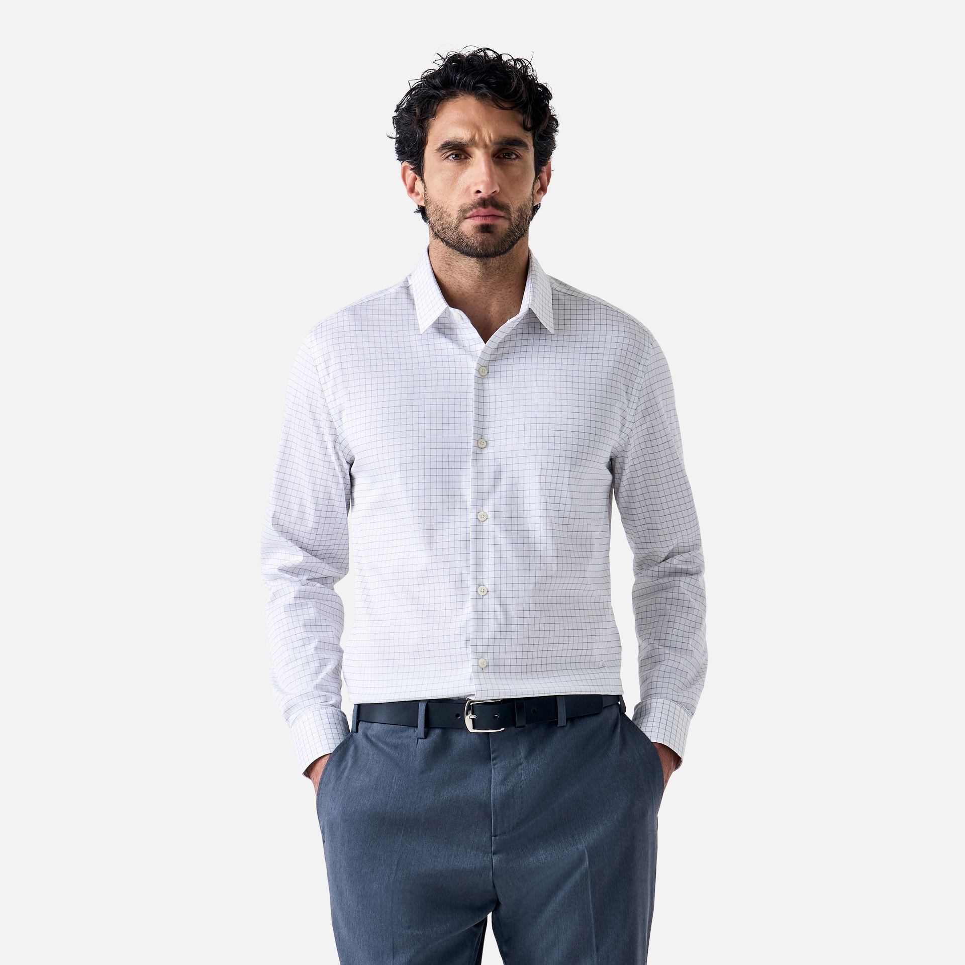 Camisa Paris Preta e Grafite