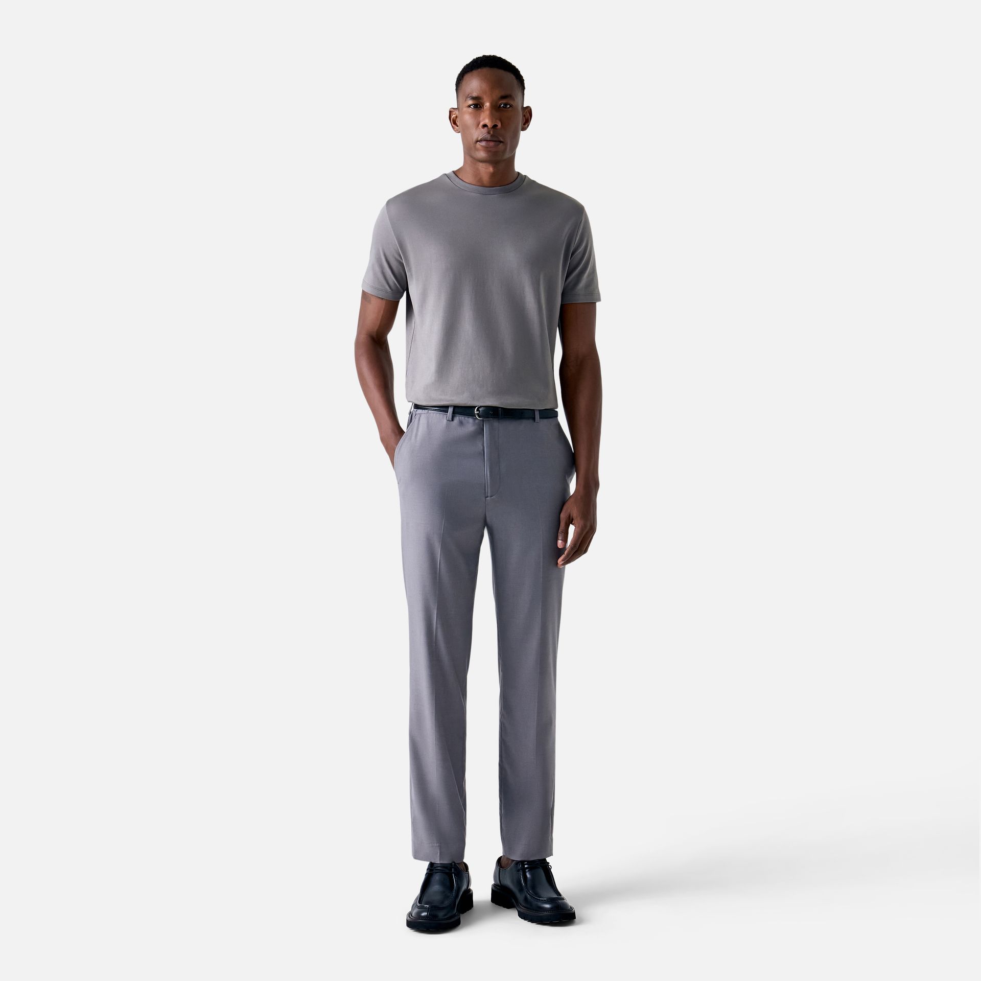 Camiseta Pima Premium Cinza