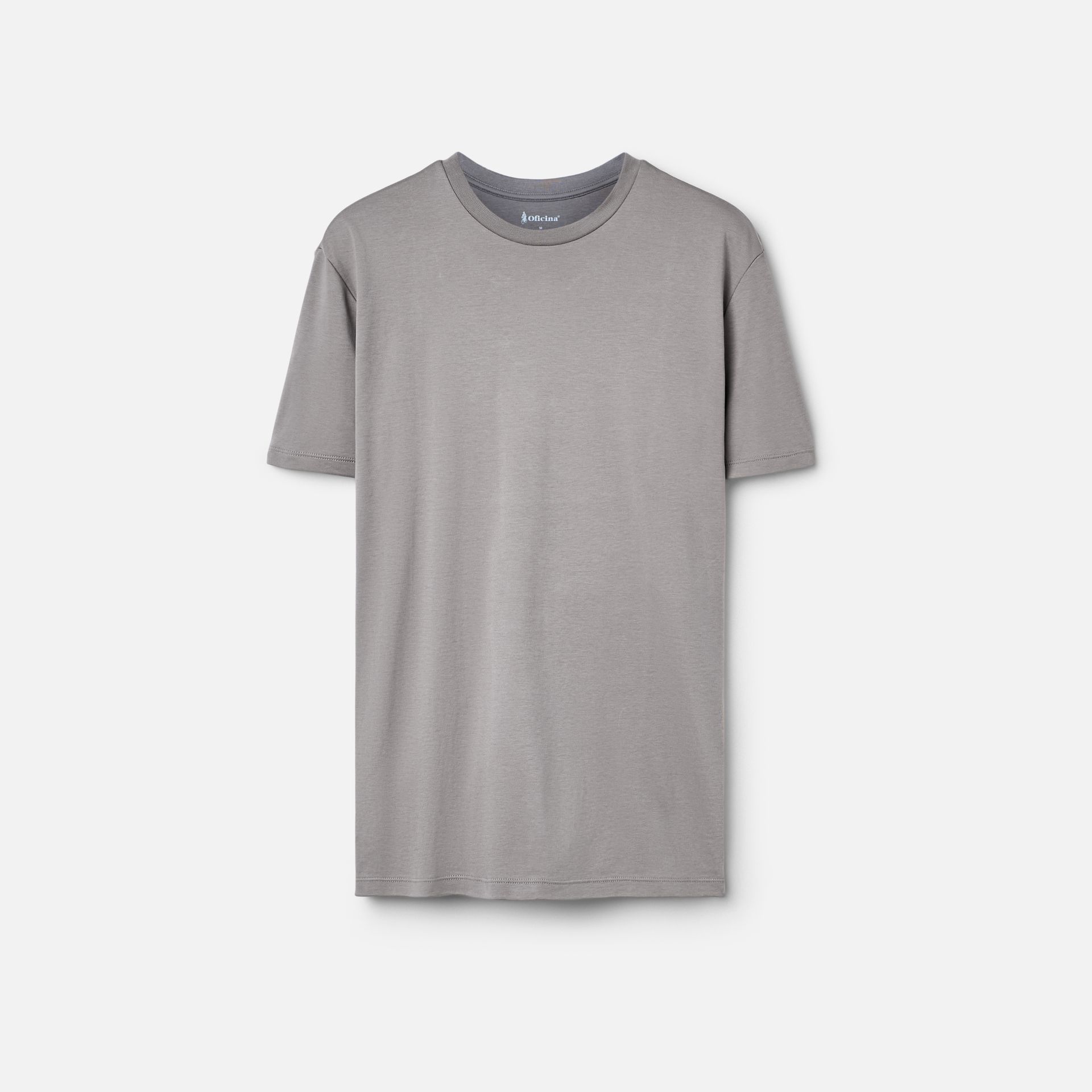 Camiseta Pima Premium Cinza