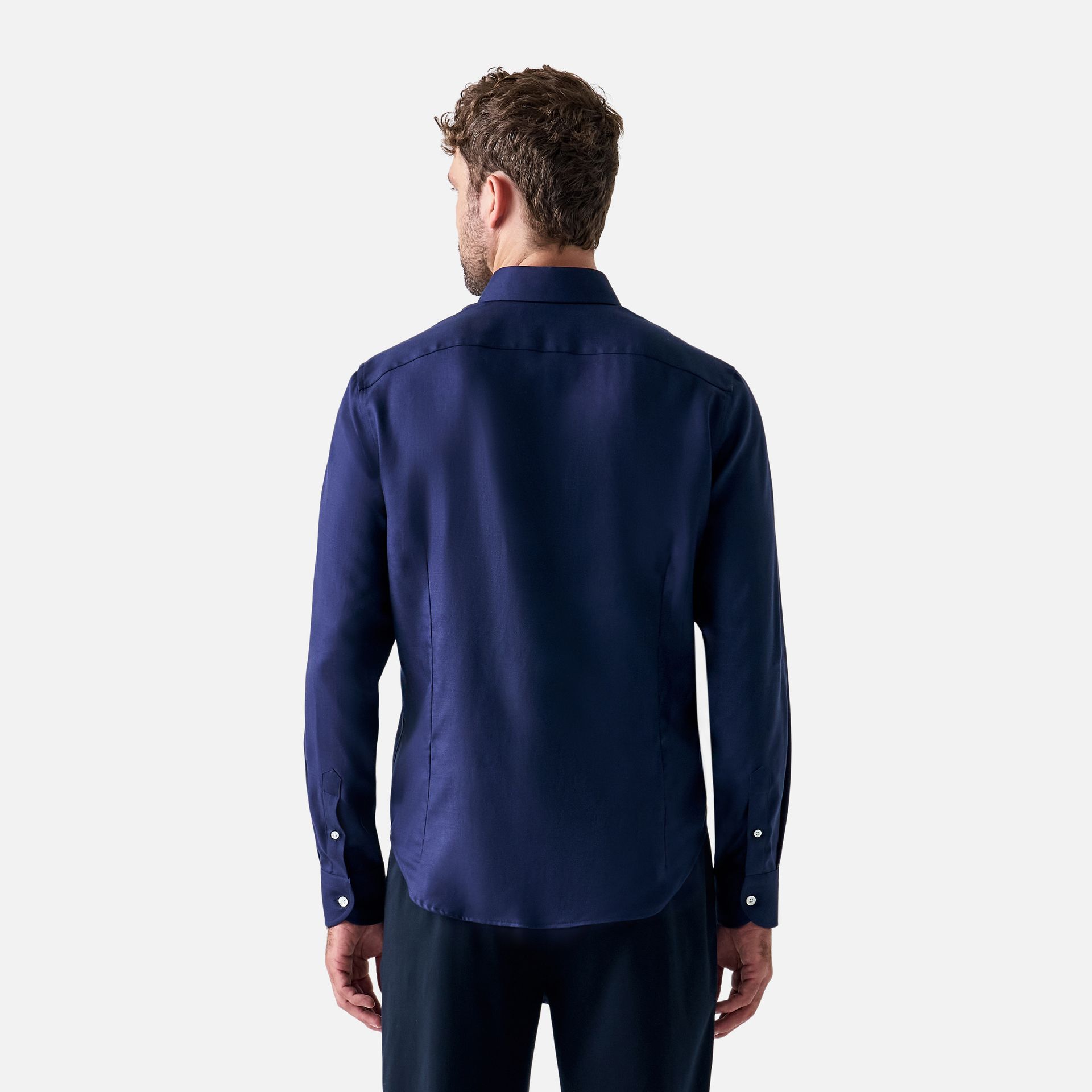 Camisa Lã Azul Marinho