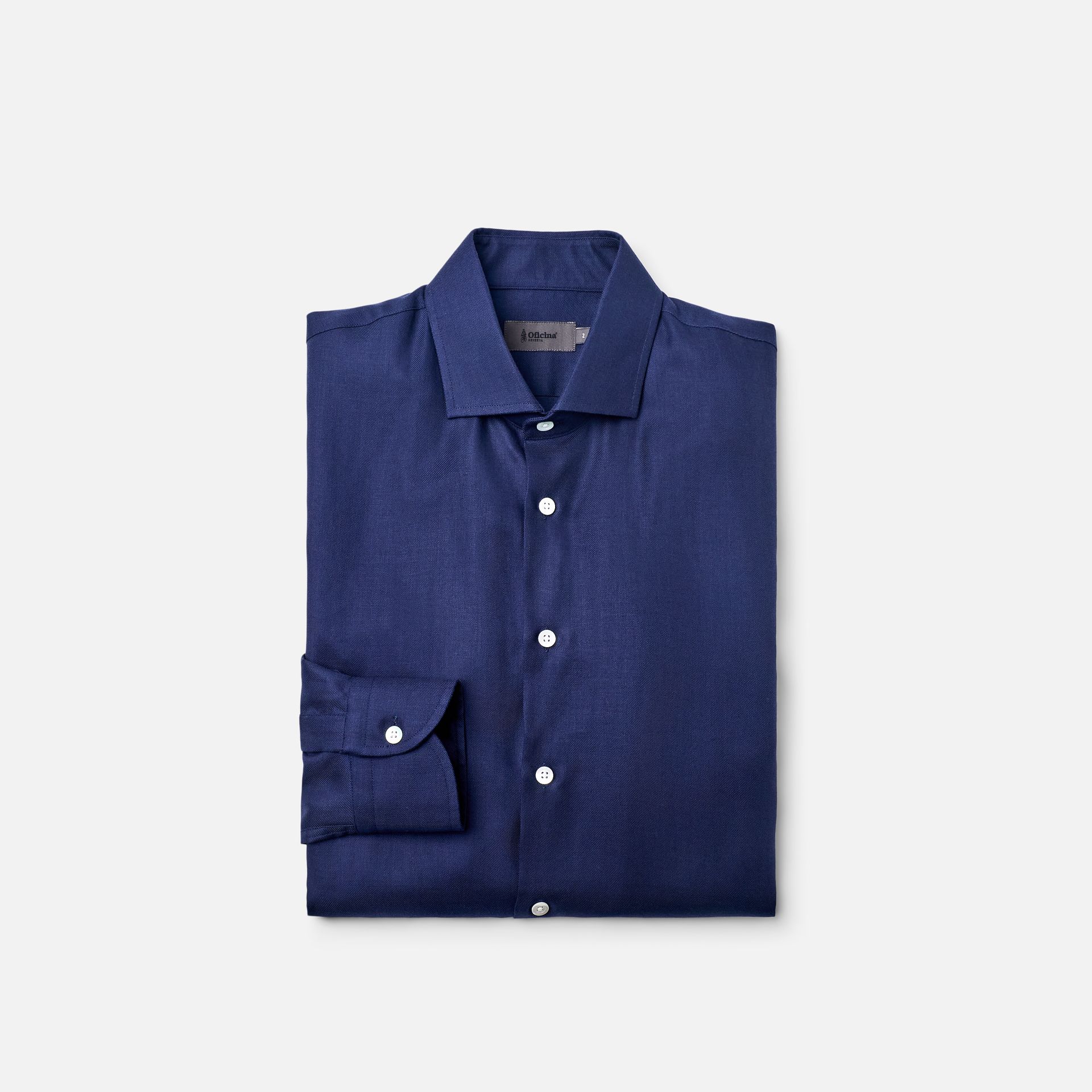 Camisa Lã Azul Marinho Media 6