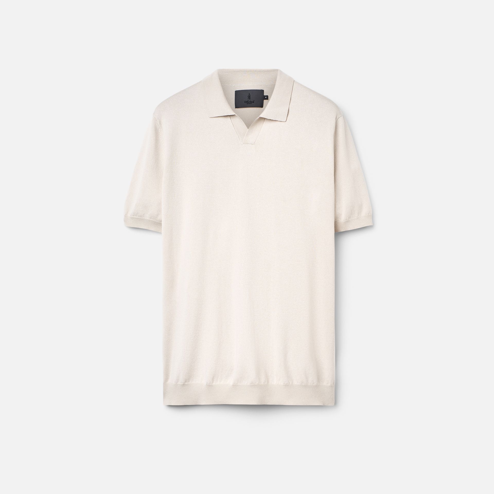 Polo Tricot Tencel Aveia Media 6