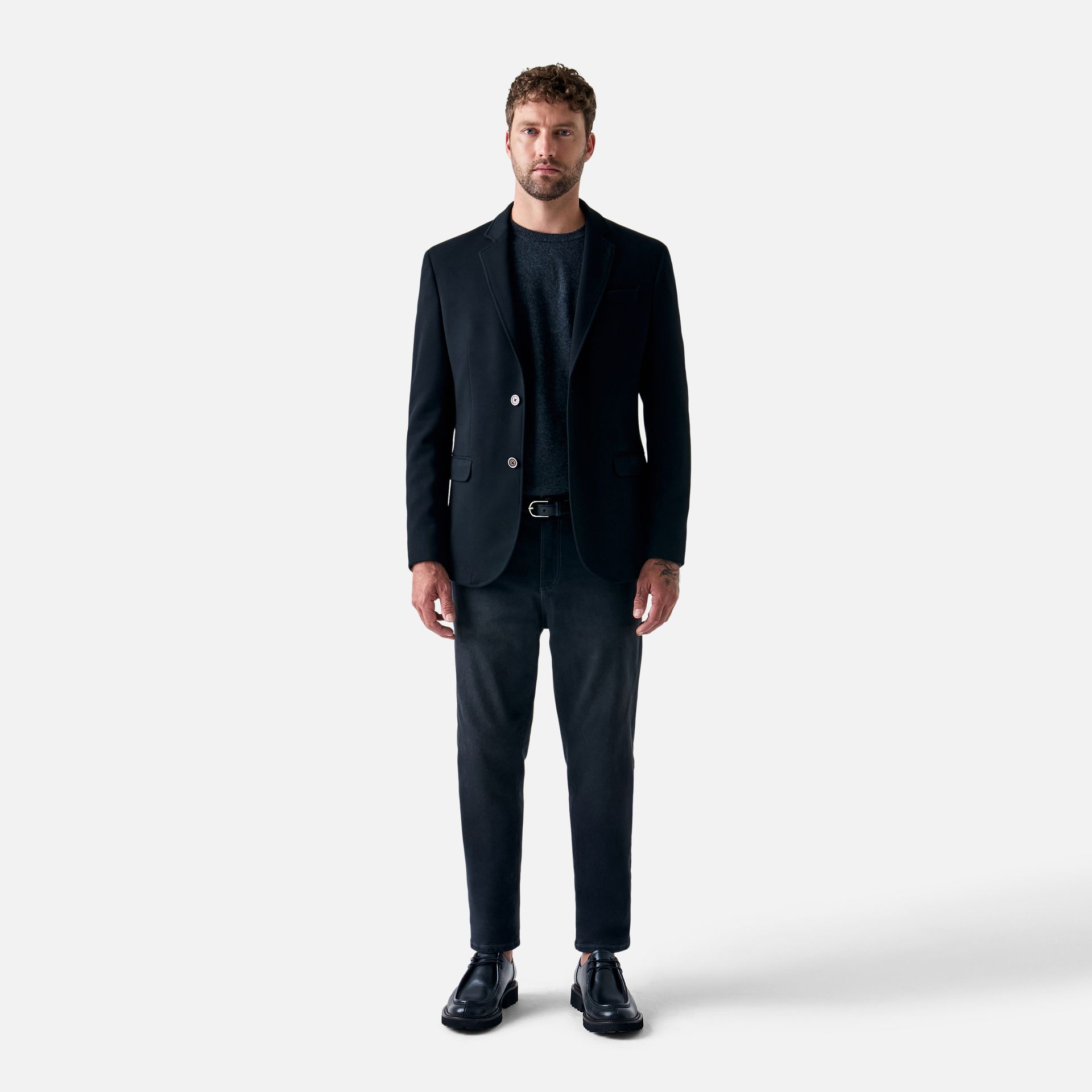 Calça Jeans Tapered Black Off Black Media 5