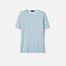 Camiseta Puro Linho Azul Claro