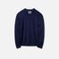 Suéter Algodão Cashmere Azul Marinho