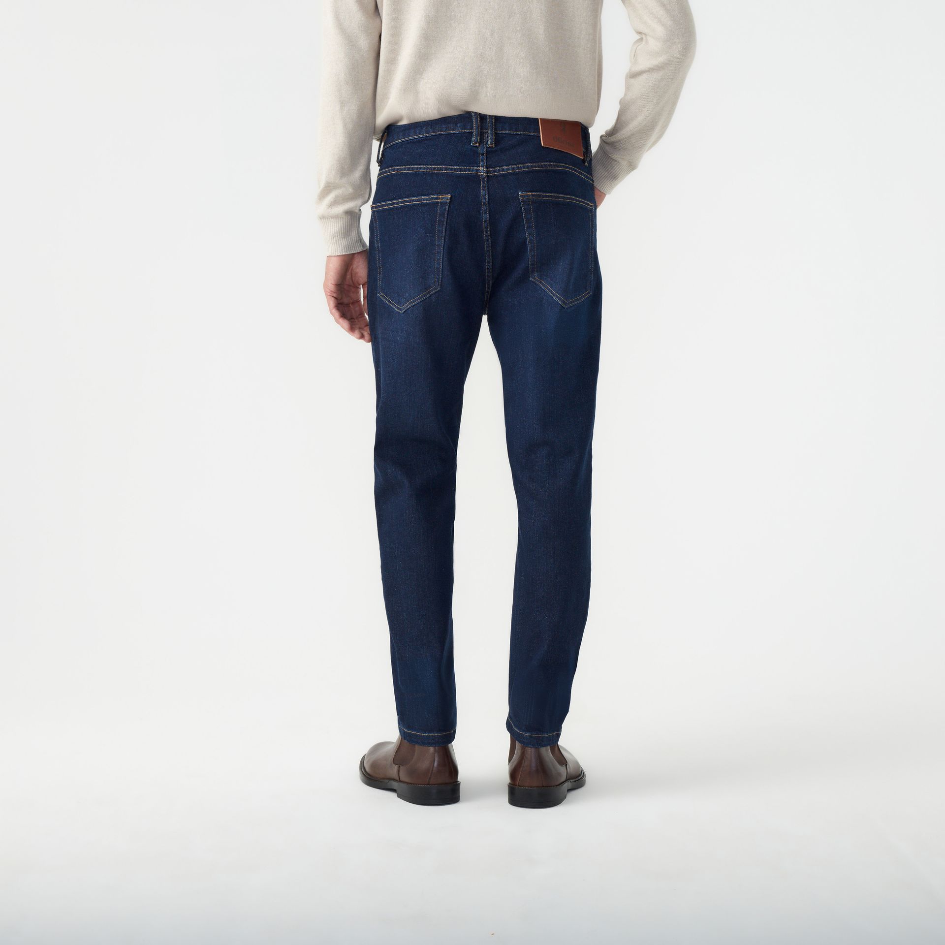 Calça Jeans Regular Raw Indigo