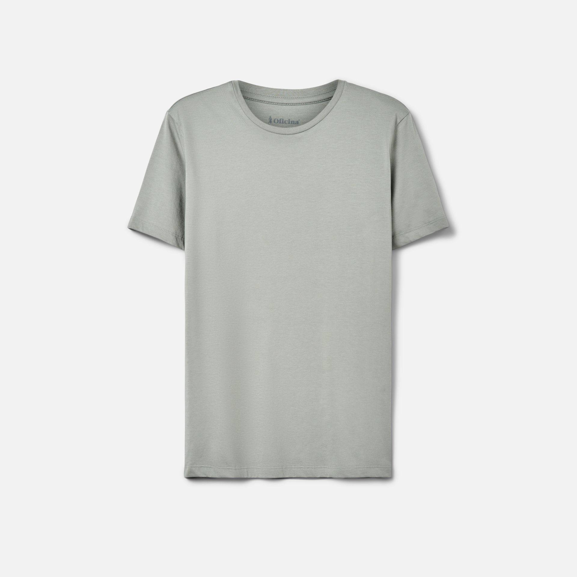 Camiseta Pima Leve Gris