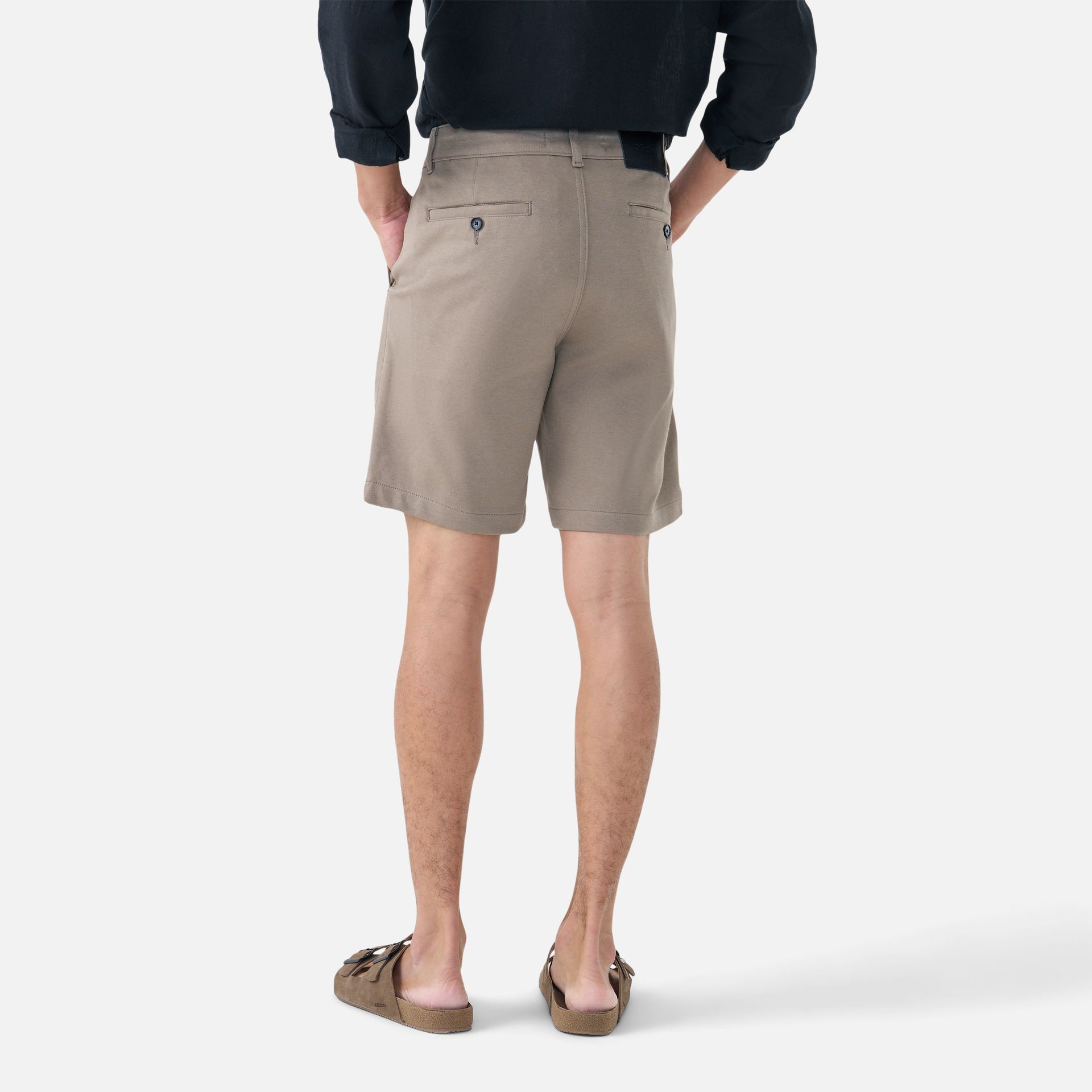 Bermuda Moletom 247 Gris